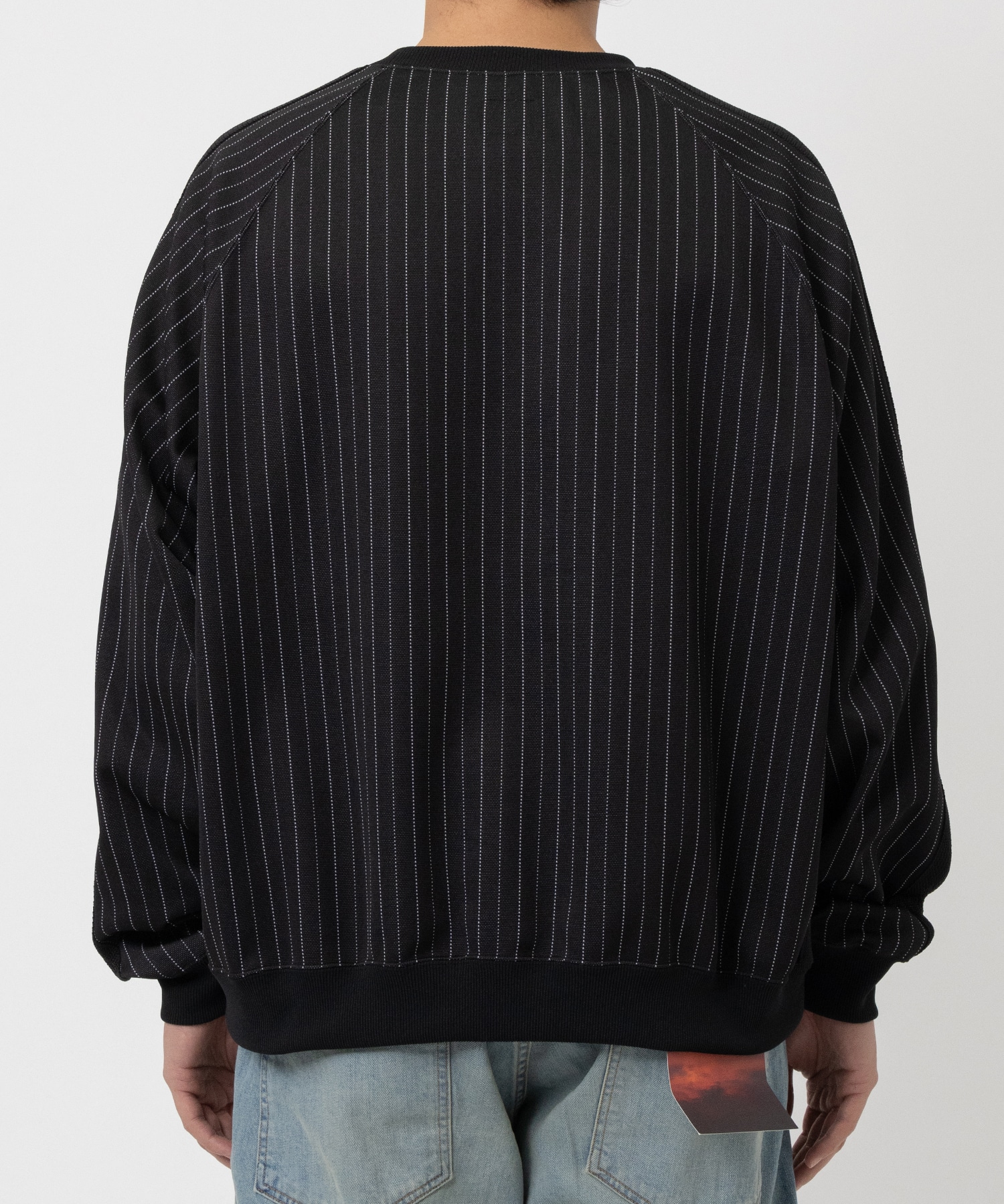 〈別注〉Track Crew Neck Shirt - Poly Jq / Braiding NEEDLES