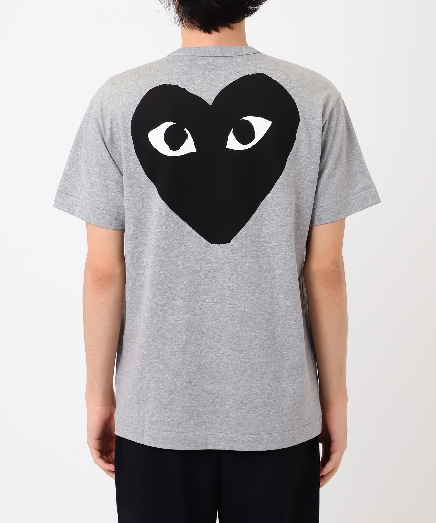 AX-T072-051　T-SHIRT LOGO PRINT PLAY LOGO PLAY COMME des GARCONS