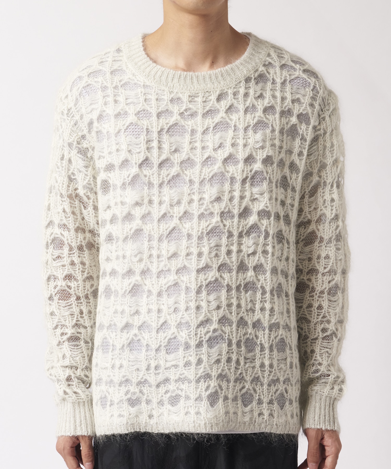 LAME MOHAIR KNIT TAAKK