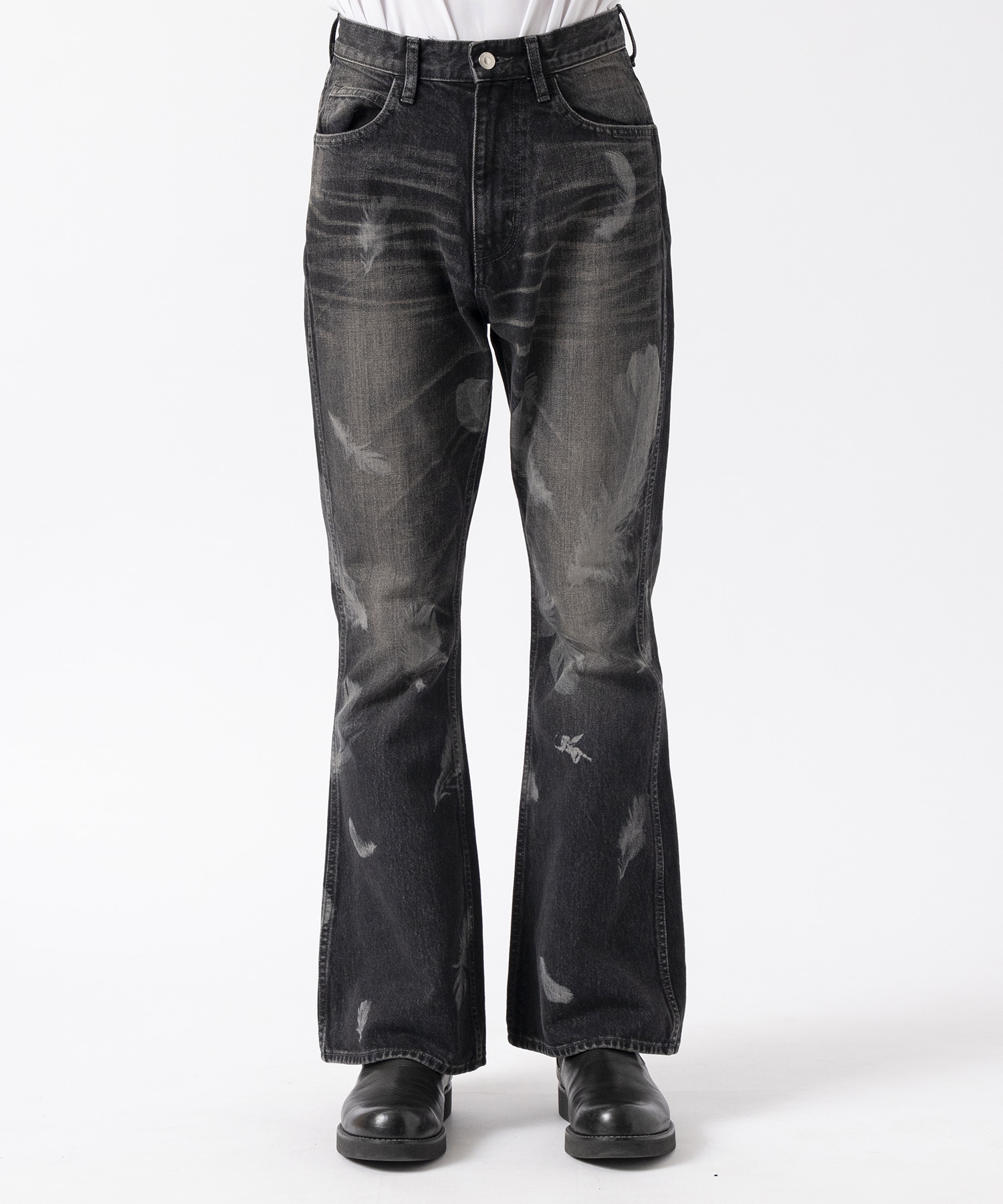 MASU BOYSBELL-BOTTOM JEANS MASU