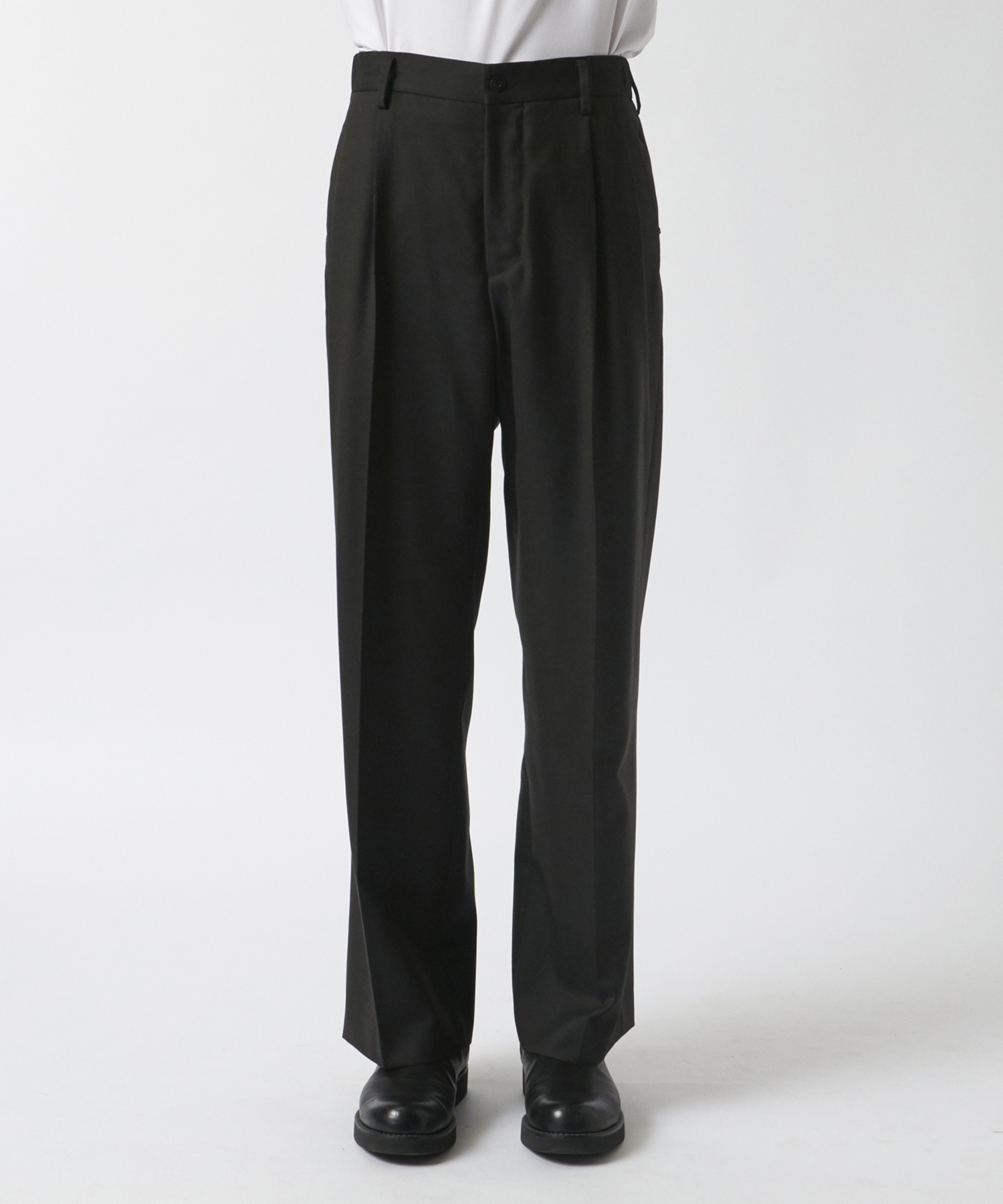 TWO TUCKS WIDE TROUSERS IRENISA