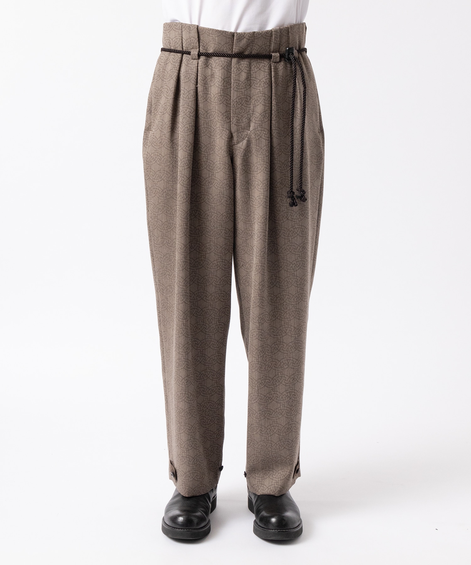 Jacquard squeeze slacks ETHOSENS