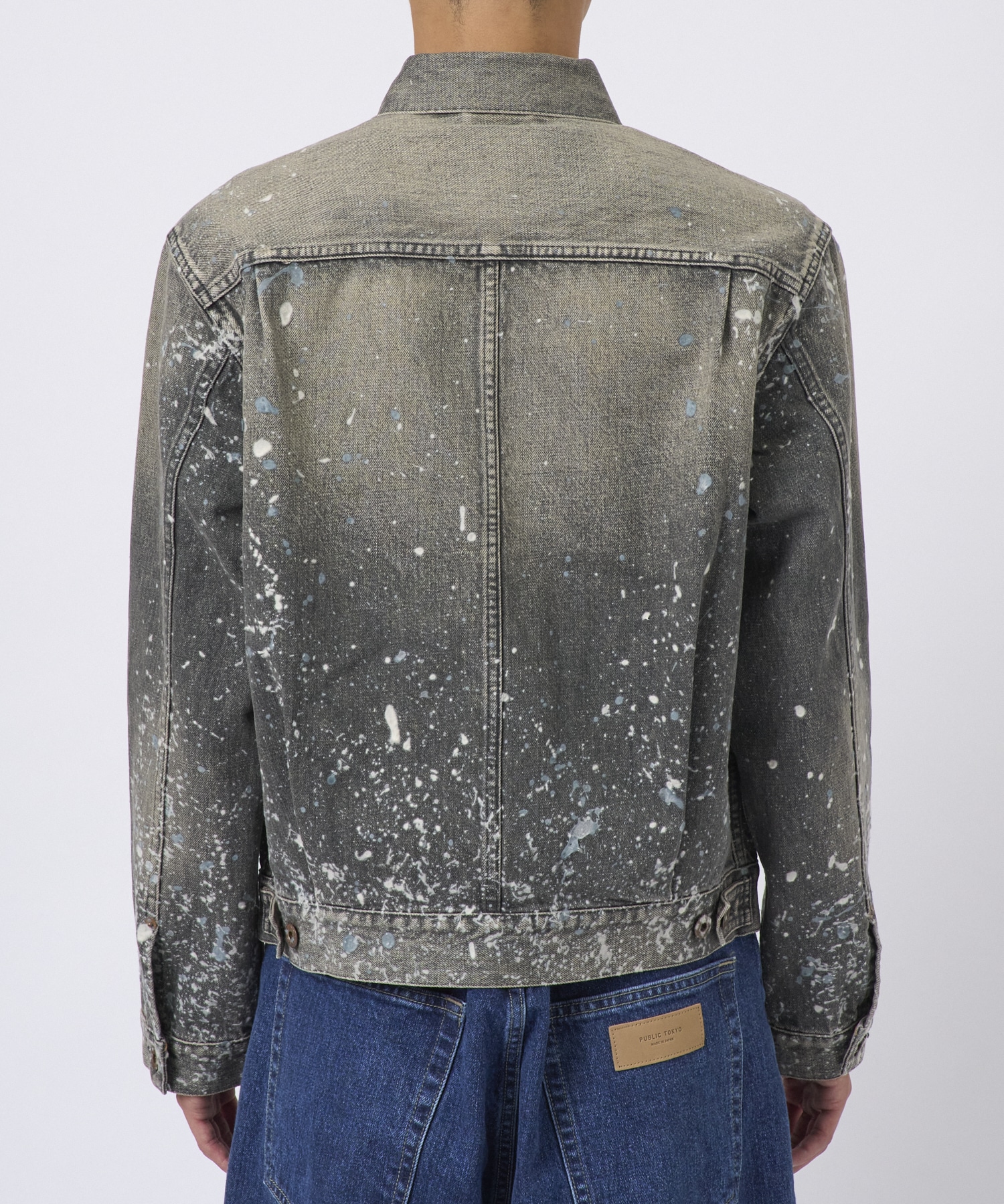 MOLDED DENIM JACKET SUGARHILL