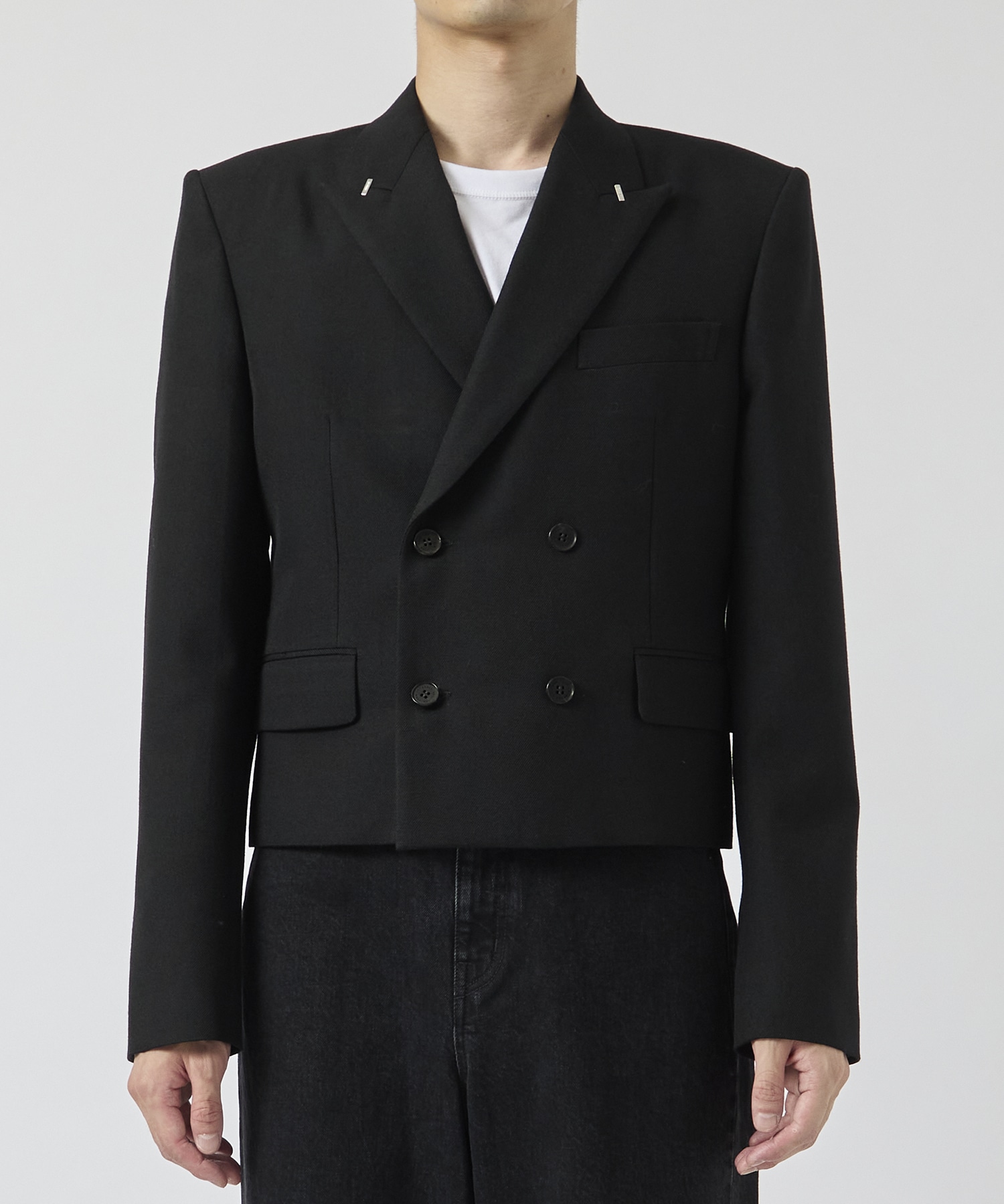 WOOL GABARDINE SPENCER JACKET JOHN LAWRENCE SULLIVAN