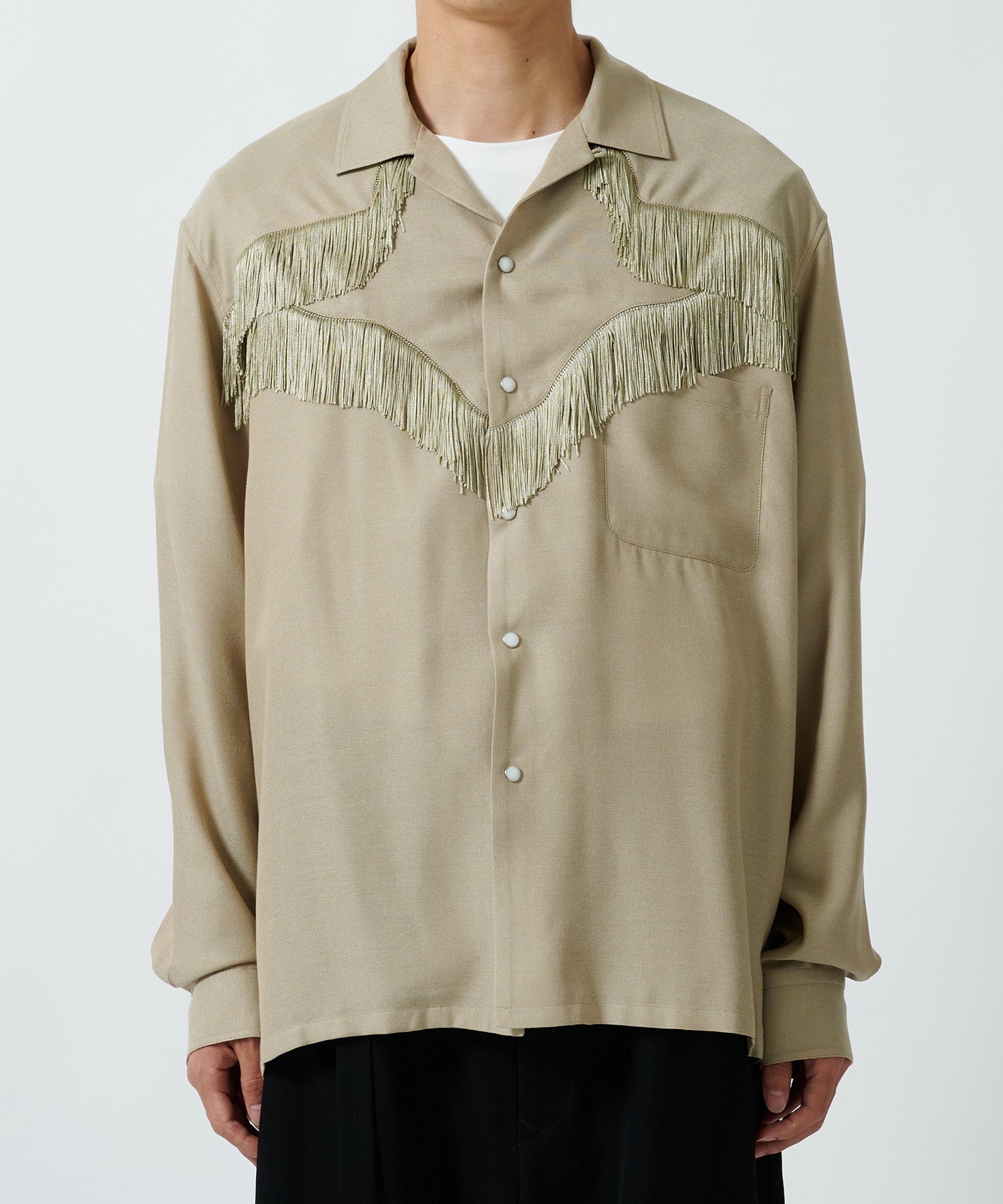 Viyella fringe shirt TOGA VIRILIS