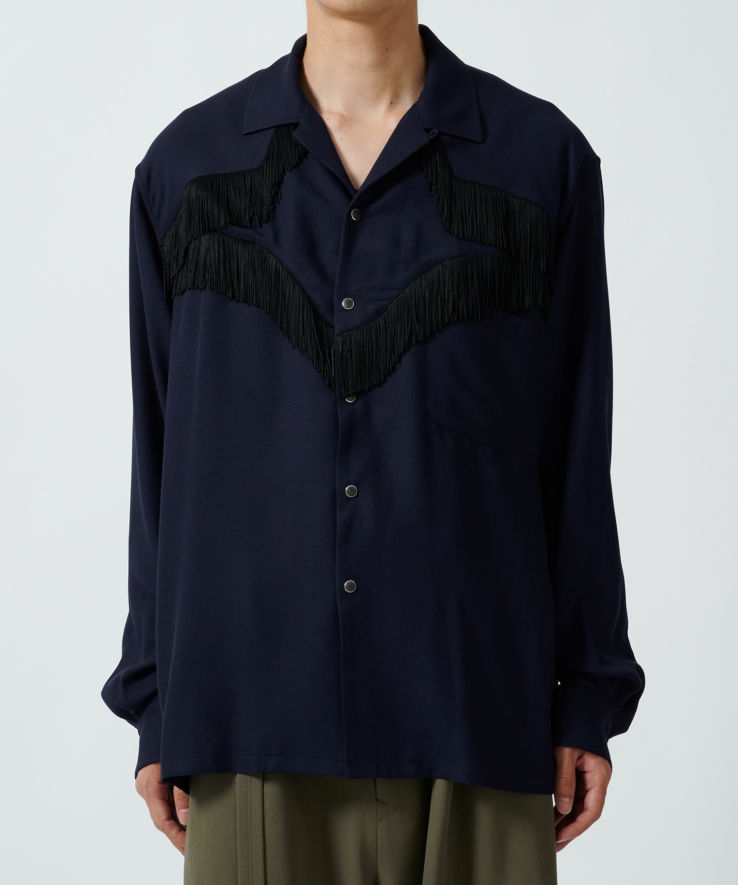 Viyella fringe shirt TOGA VIRILIS