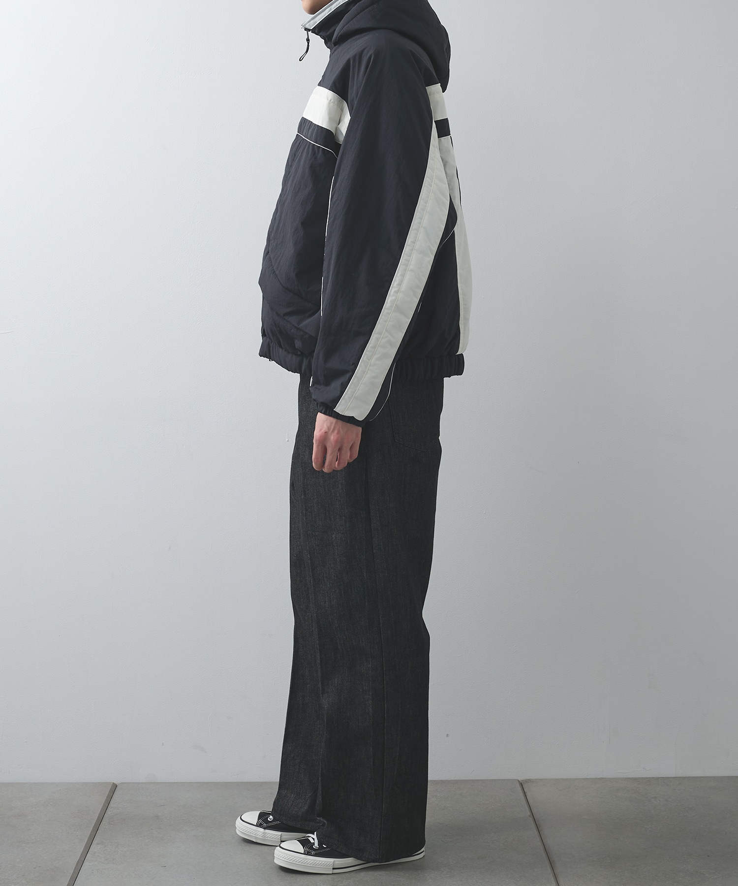 Puffer Two Tone Track Jacket BASICKS