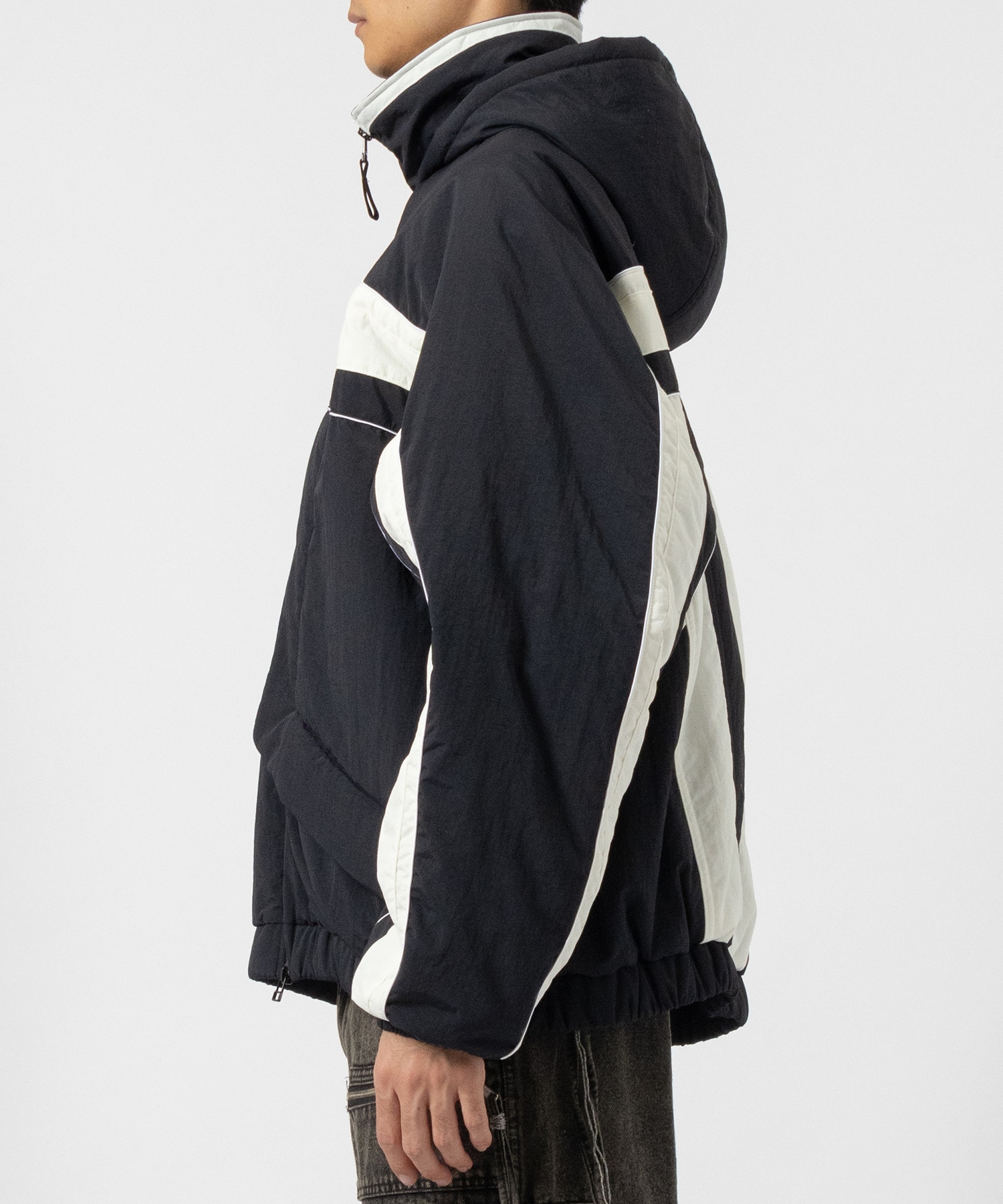 Puffer Two Tone Track Jacket BASICKS