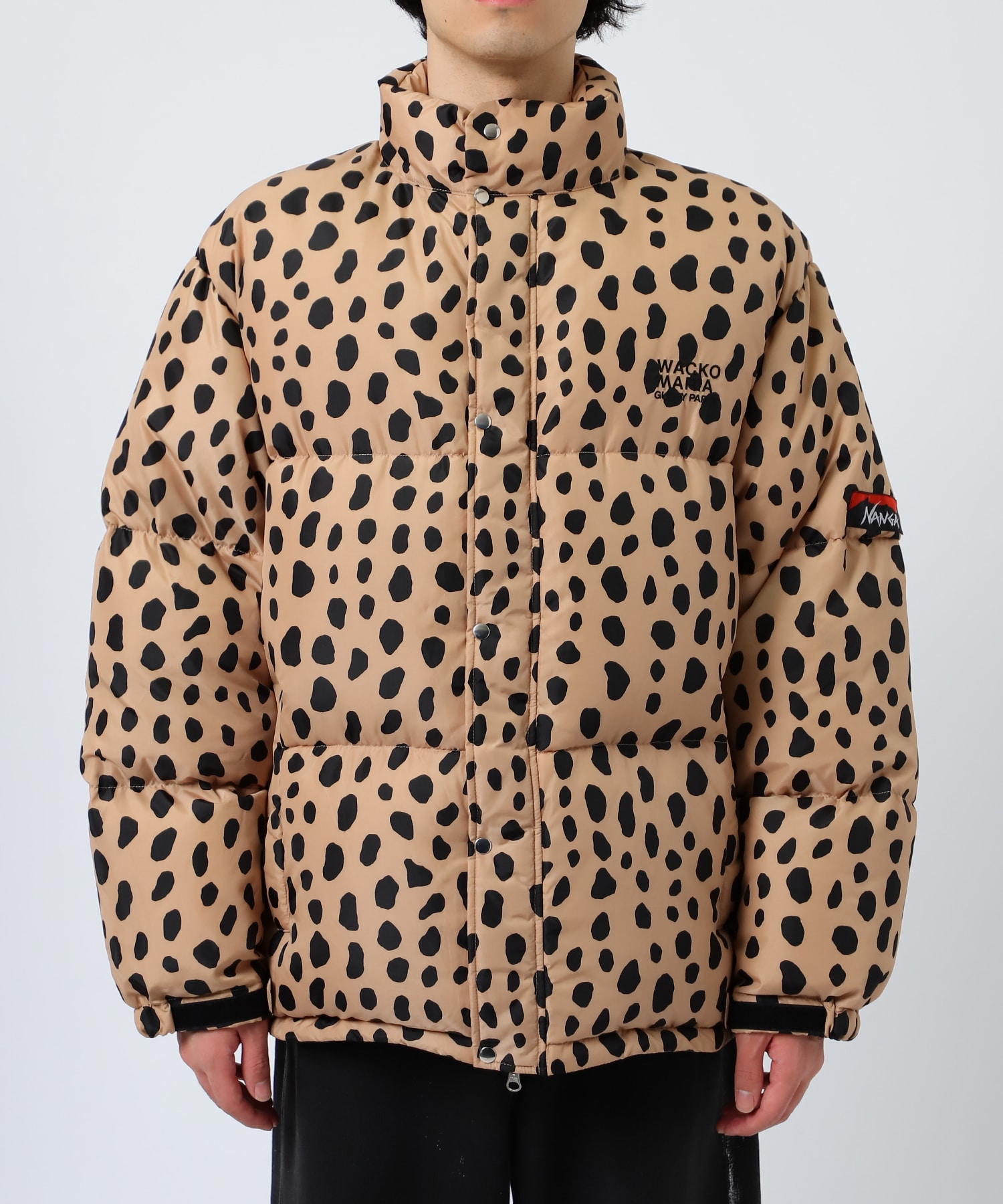 LEOPARD DOWN JACKET WACKO MARIA