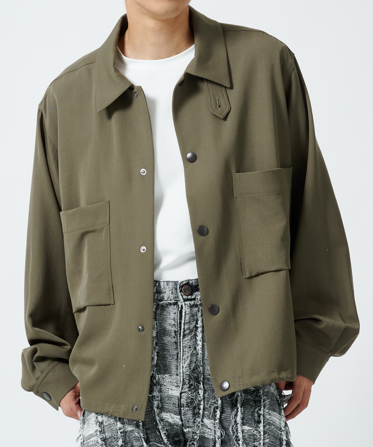 Drawcord Shirt UJOH HOMME