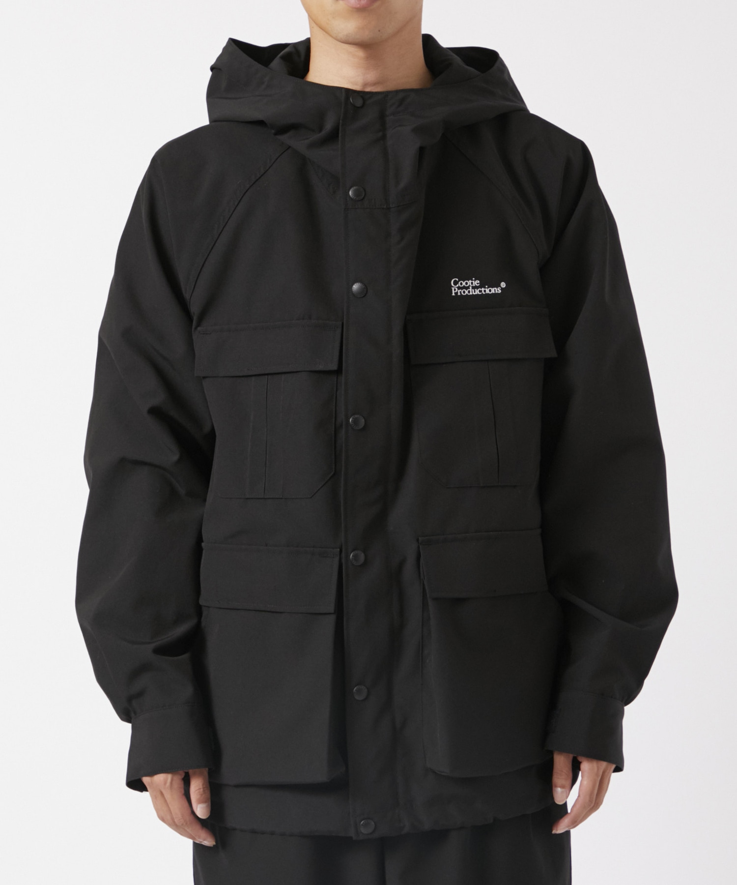 T/C Weather Hooded Shell Jacket