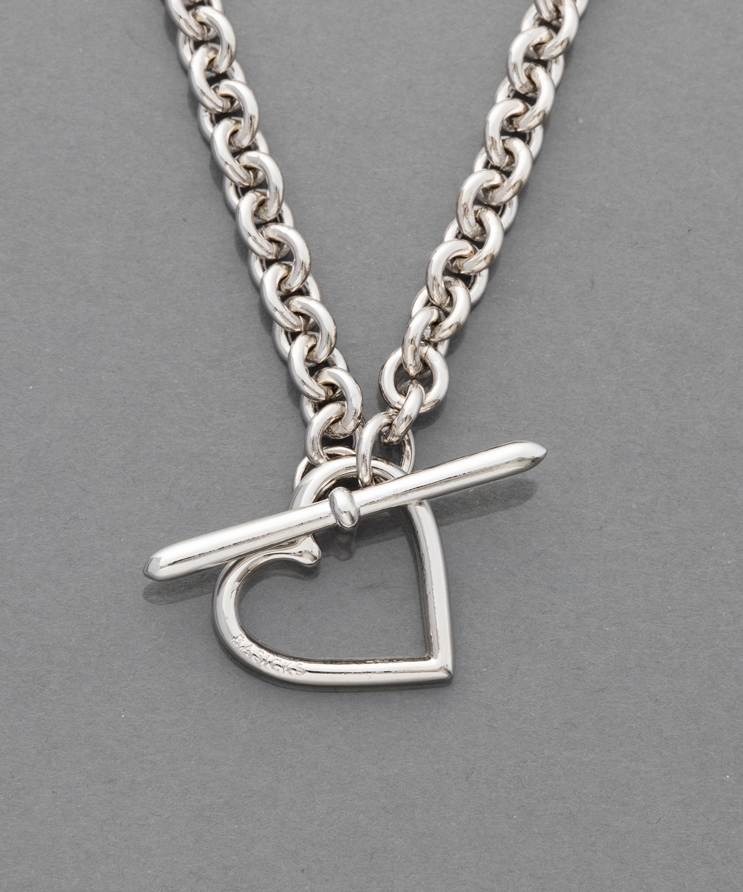 Heart Necklace (Small Link) BASICKS