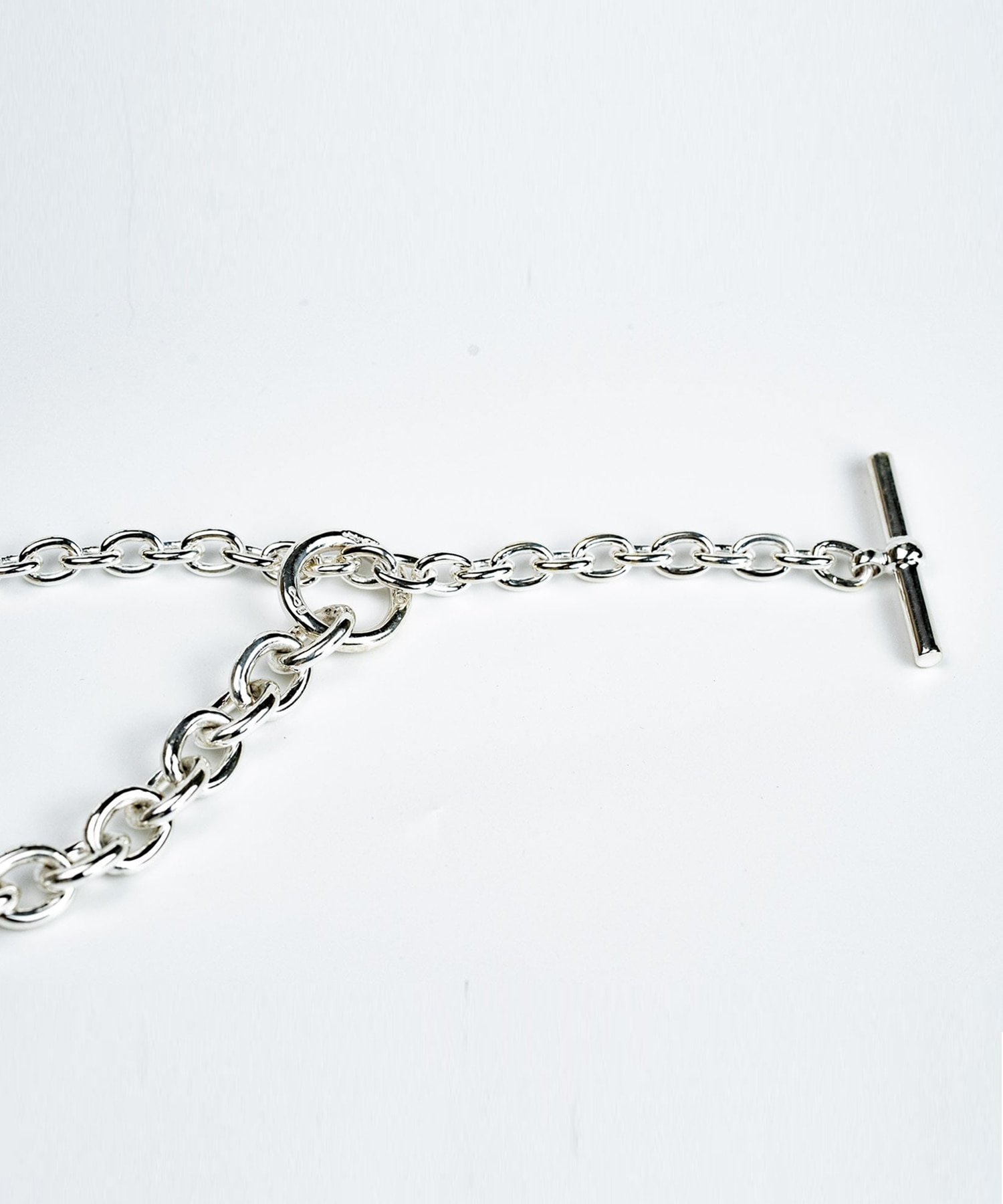 Hook connect necklace gradually 45cm WAKAN SILVER SMITH