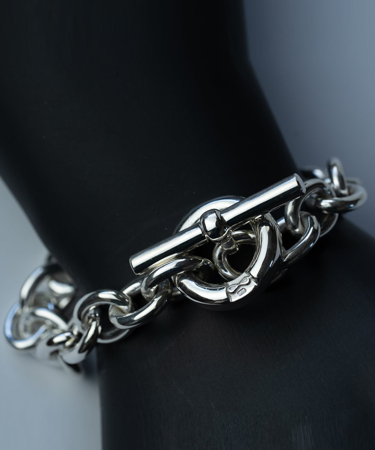 Hook connect bracelet  L WAKAN SILVER SMITH
