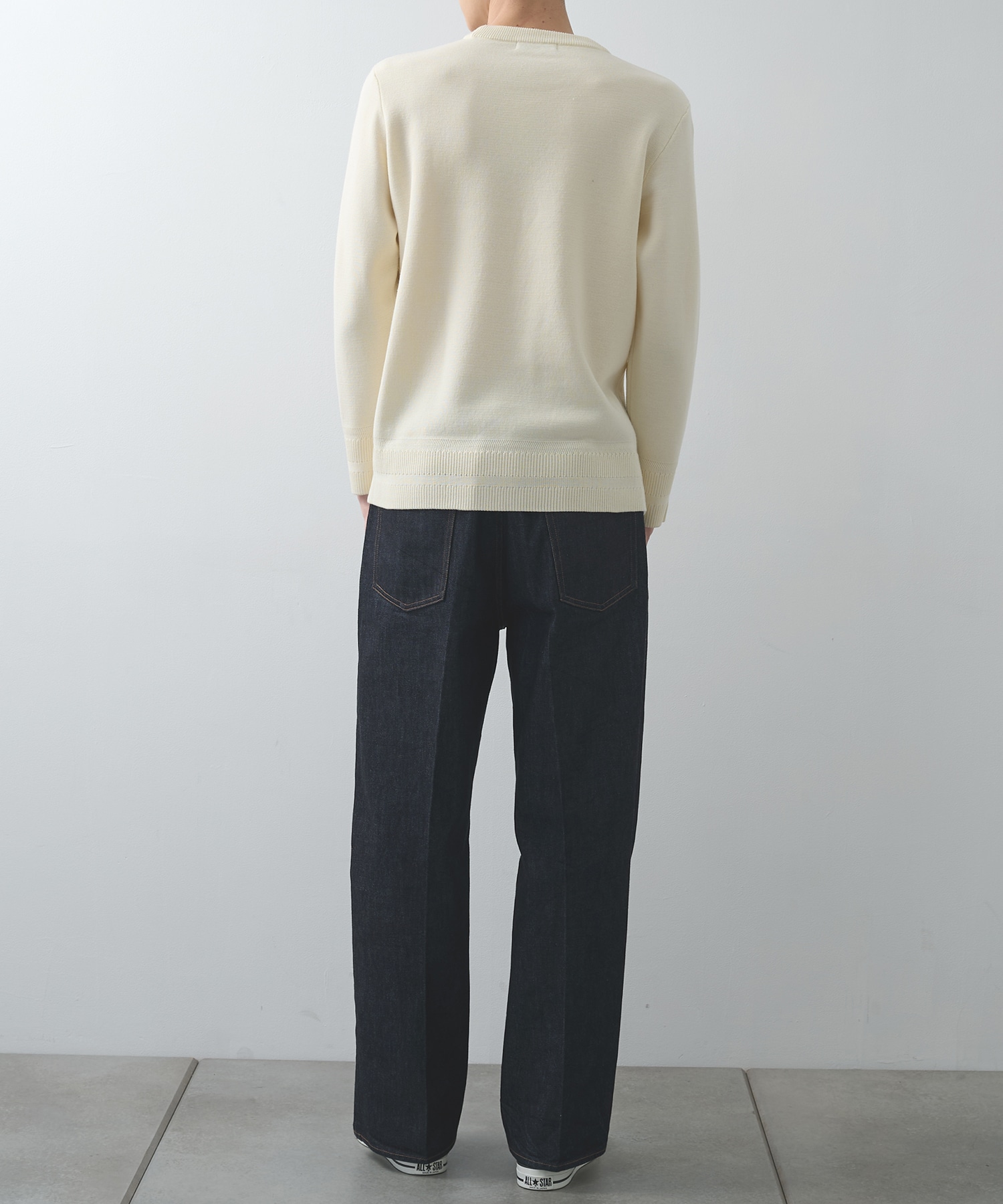 新・奇跡のクルーネックニット WRAPINKNOT