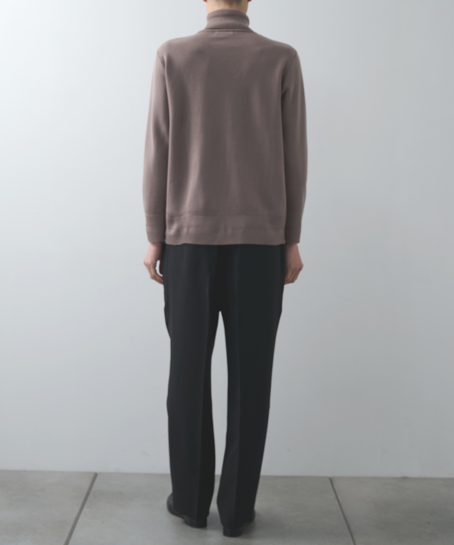 新・奇跡のタートルネックニット WRAPINKNOT