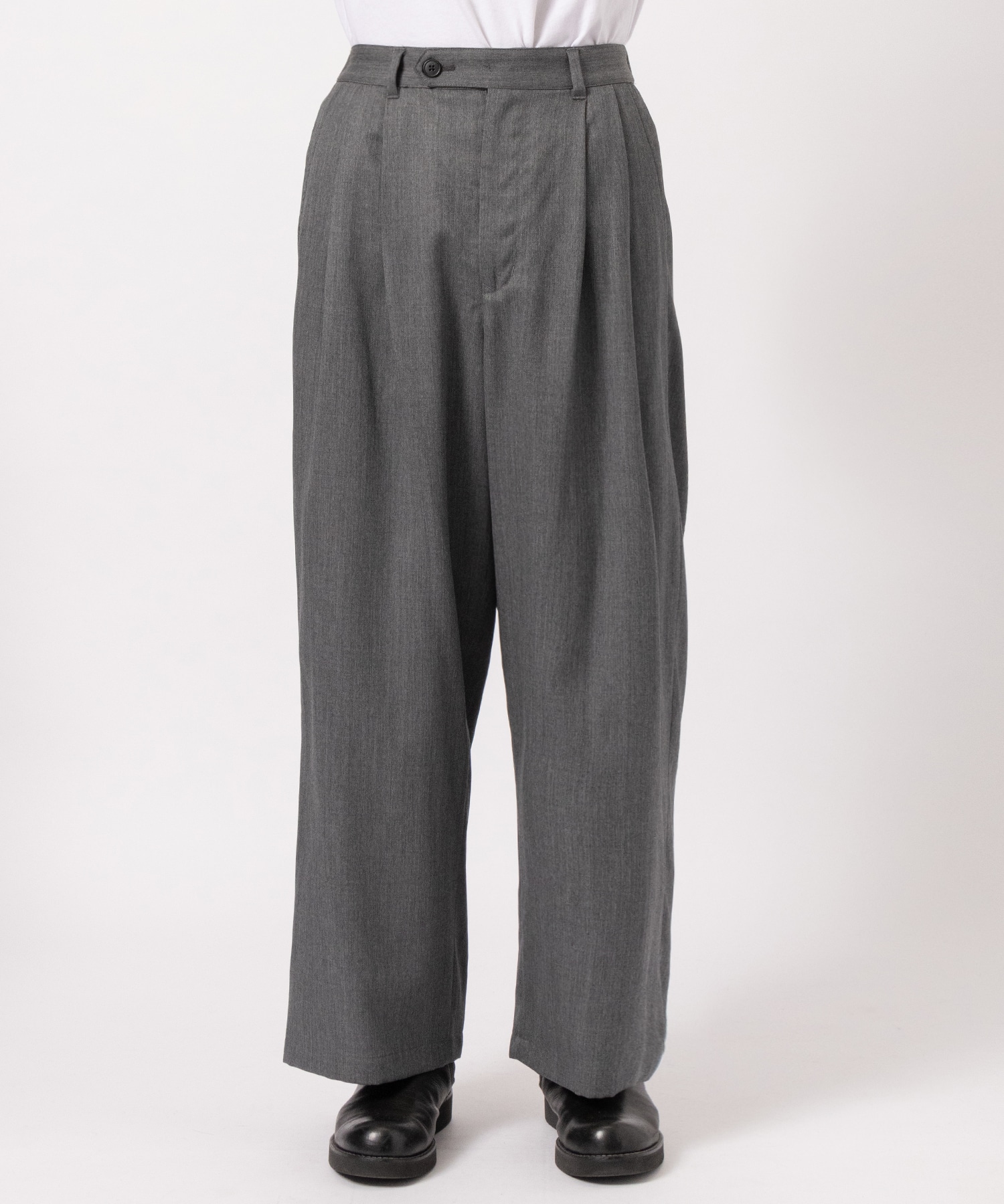 2TUCK WIDE EASY PANTS JUHA