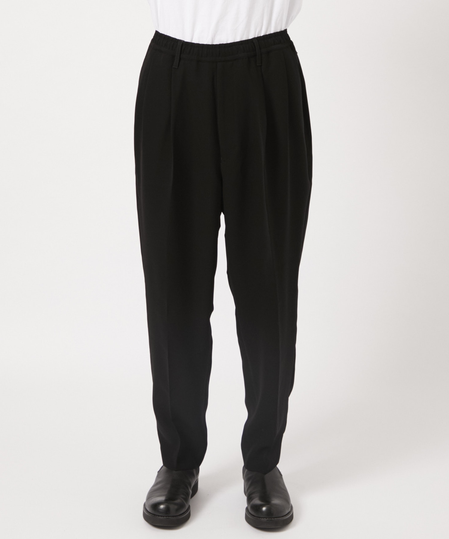 WIDE TAPERED EASY SLACKS N.HOOLYWOOD