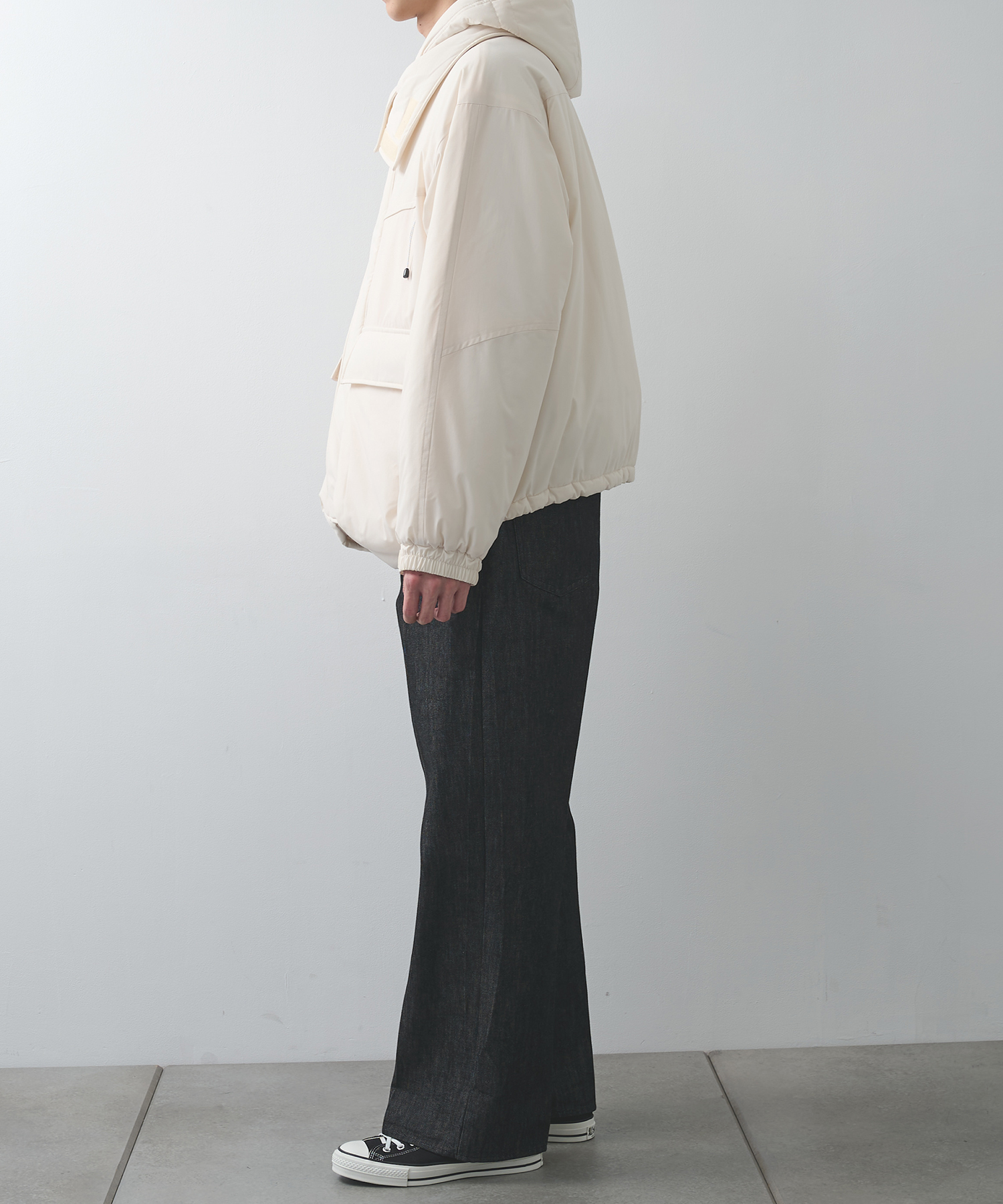 LIGHTWEIGHT FILLED HOODIE BLOUSON FACCIES