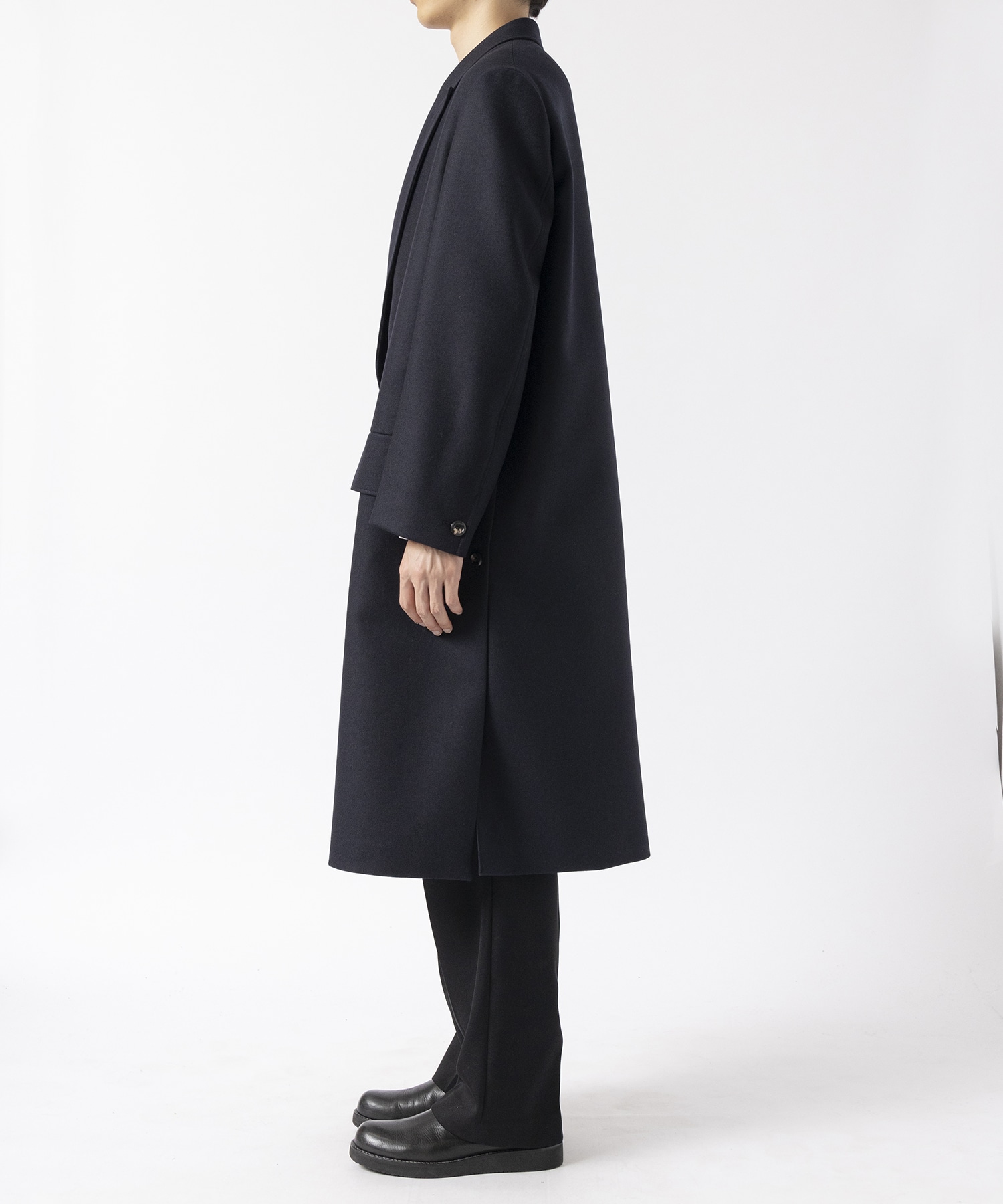 THE DOUBLE PEAKED TAILORED COAT THE RERACS