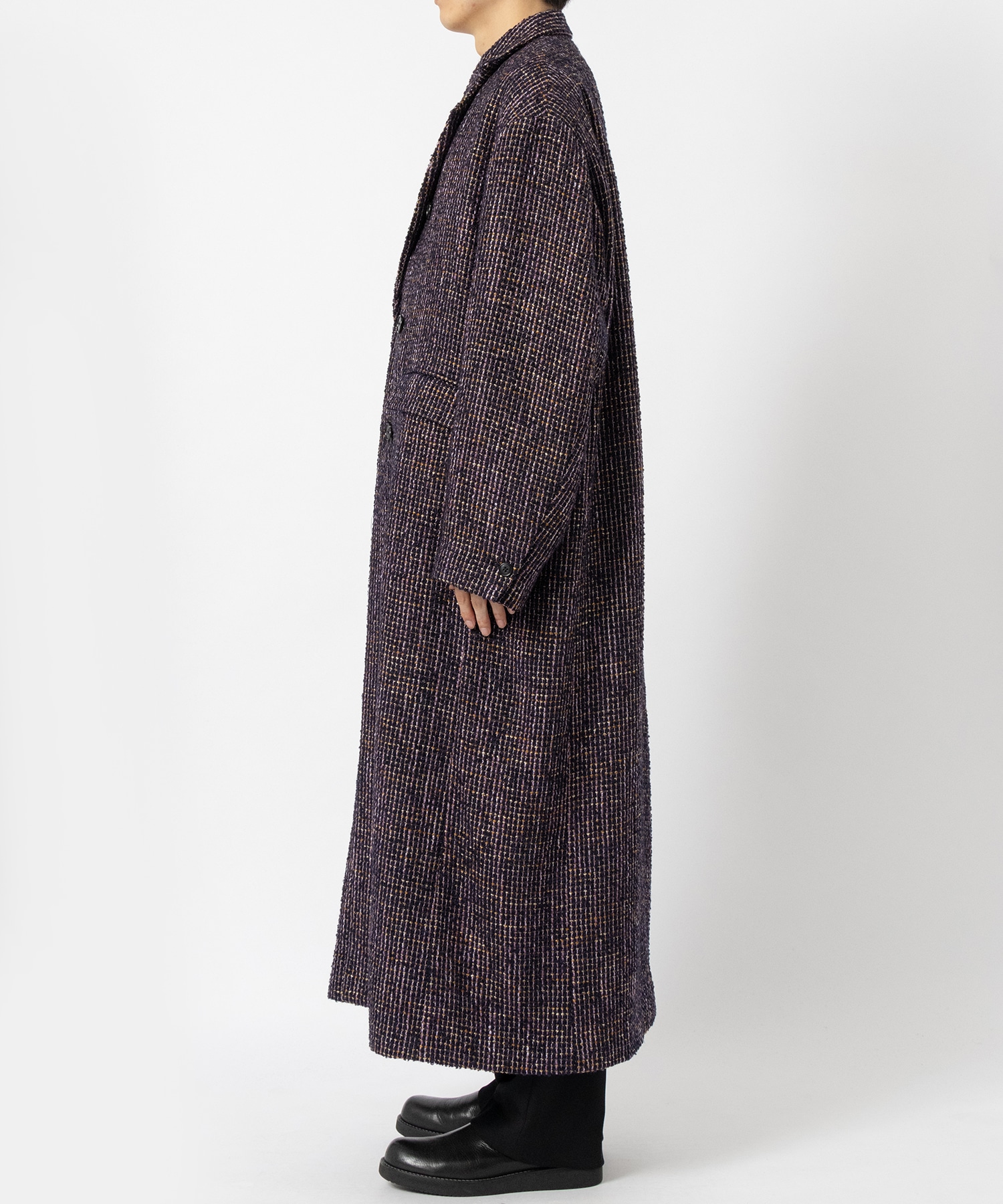 LOOP TWEED EXTREME OVER COAT JUHA