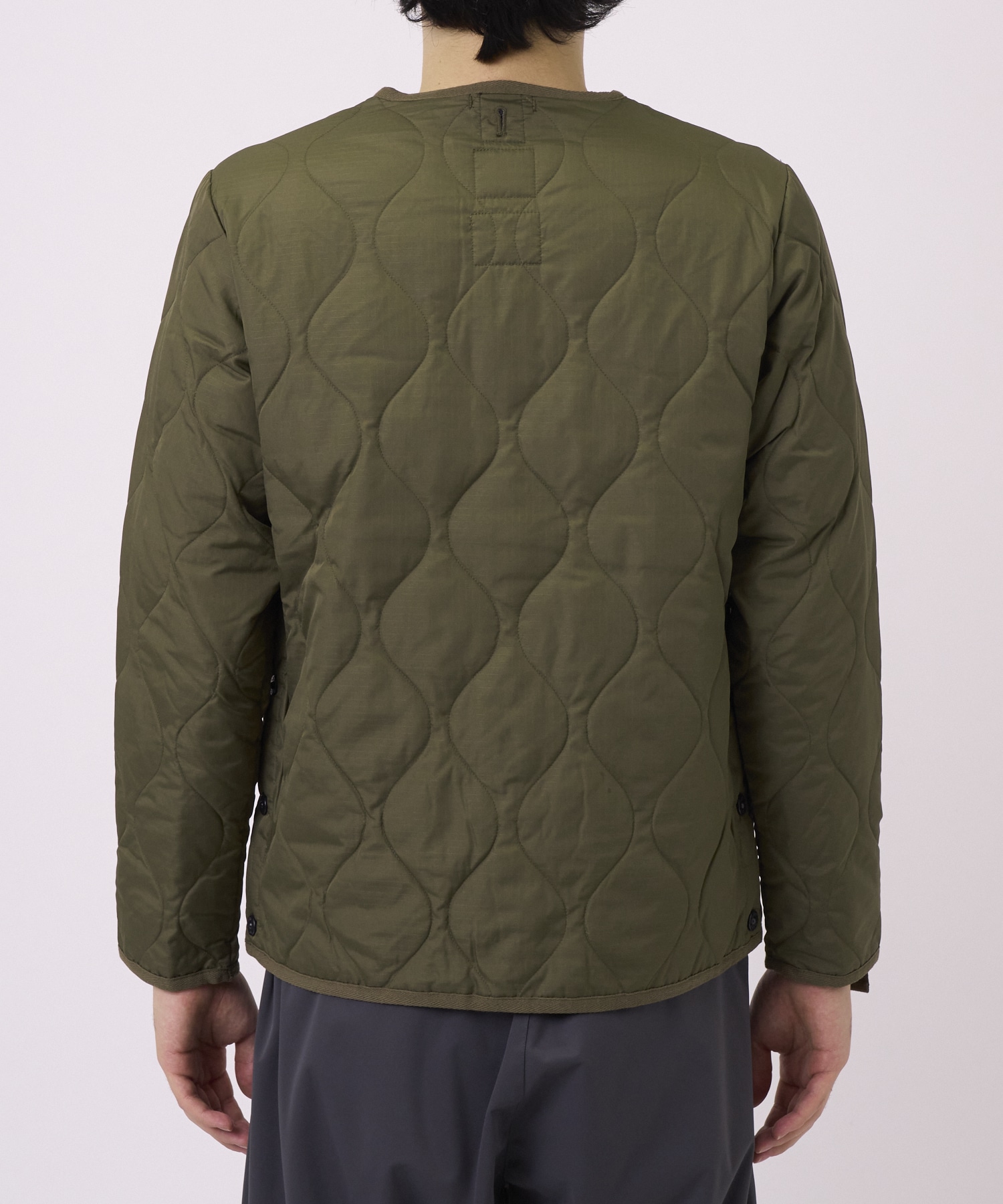 MILITARY CREW NECK DOWN JKT TAION/TAION EXTRA