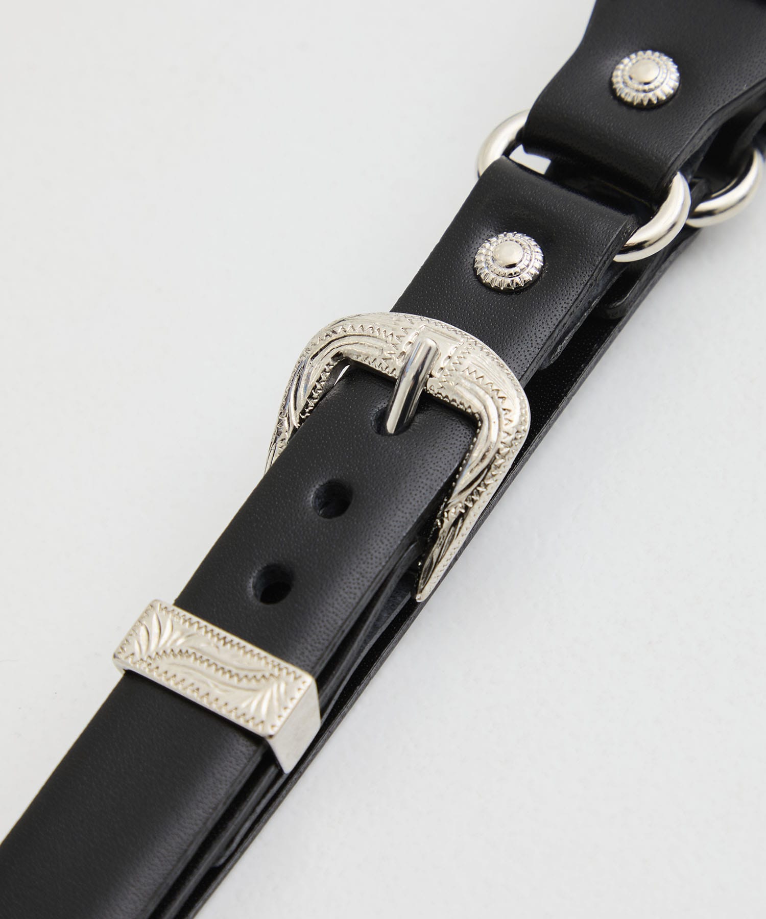 Leather phone handle strap TOGA VIRILIS