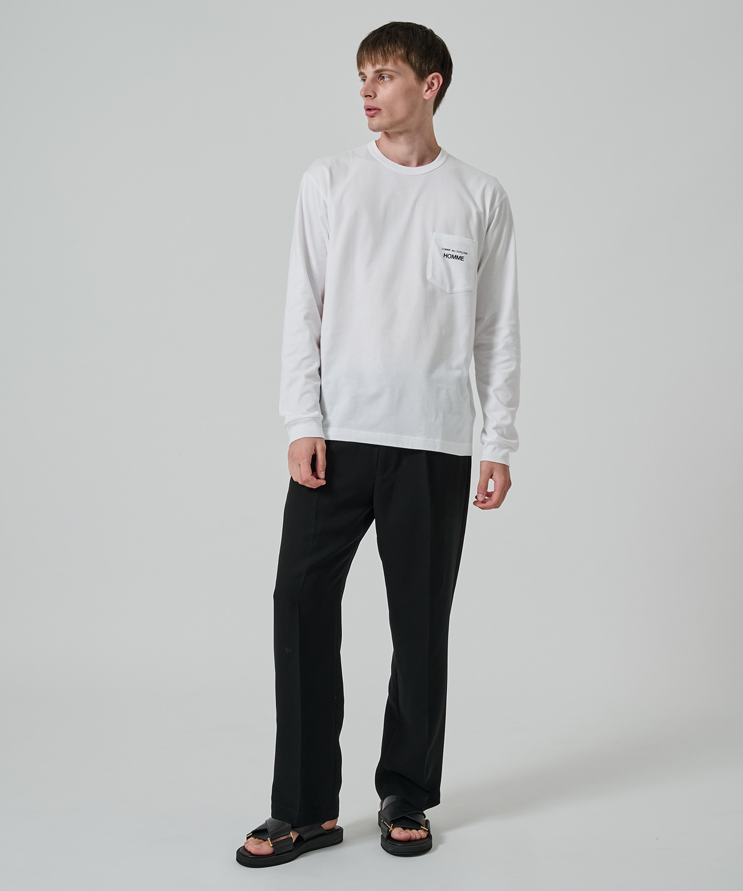HO-T102-051 L/S tee COMME des GARCONS HOMME