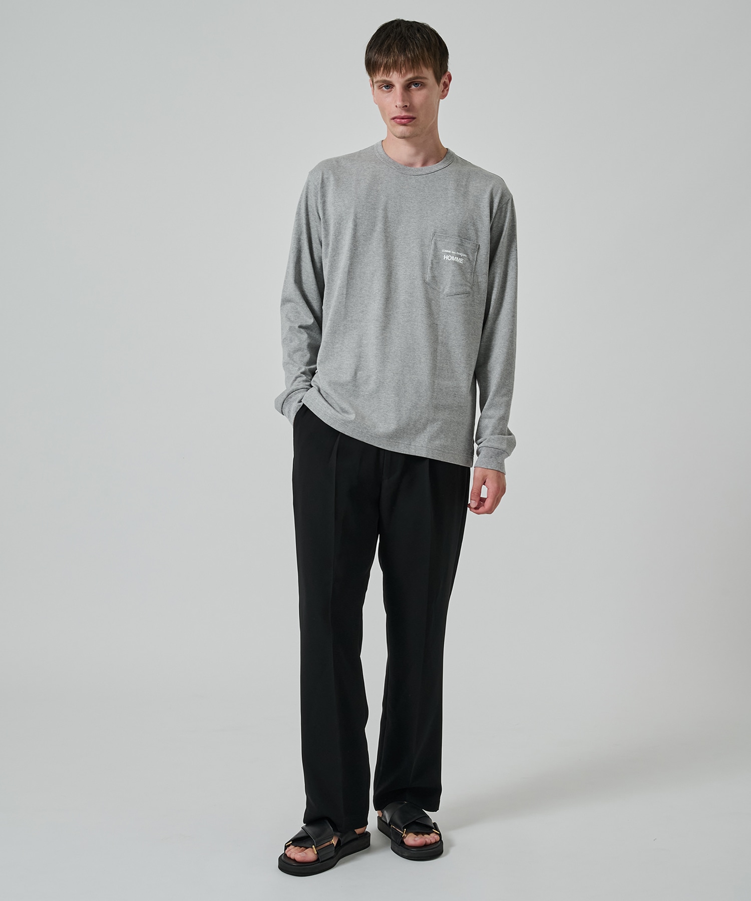 HO-T102-051 L/S tee COMME des GARCONS HOMME