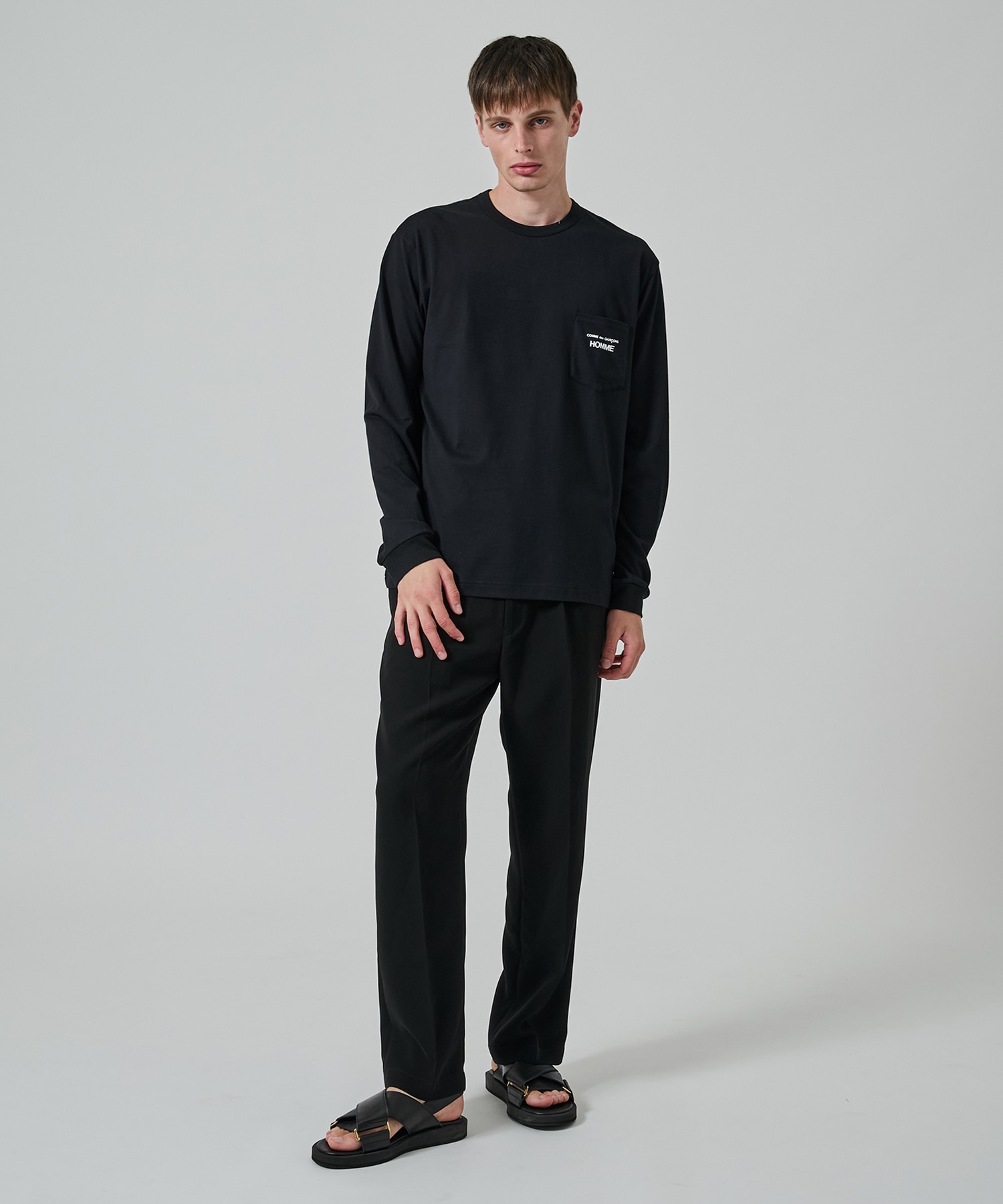 HO-T102-051 L/S tee COMME des GARCONS HOMME