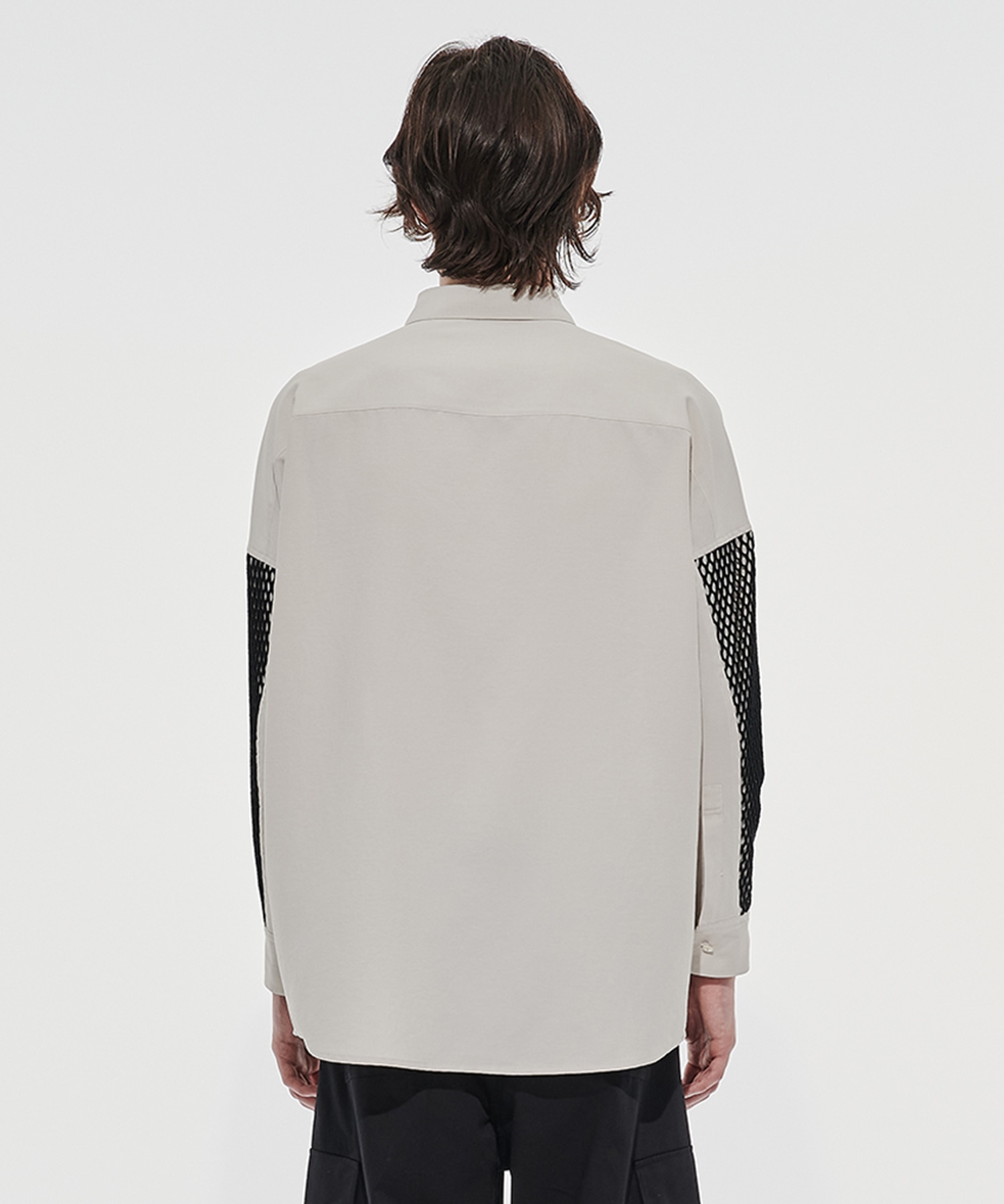 MESH SLEEVE SHIRTS SHAREEF
