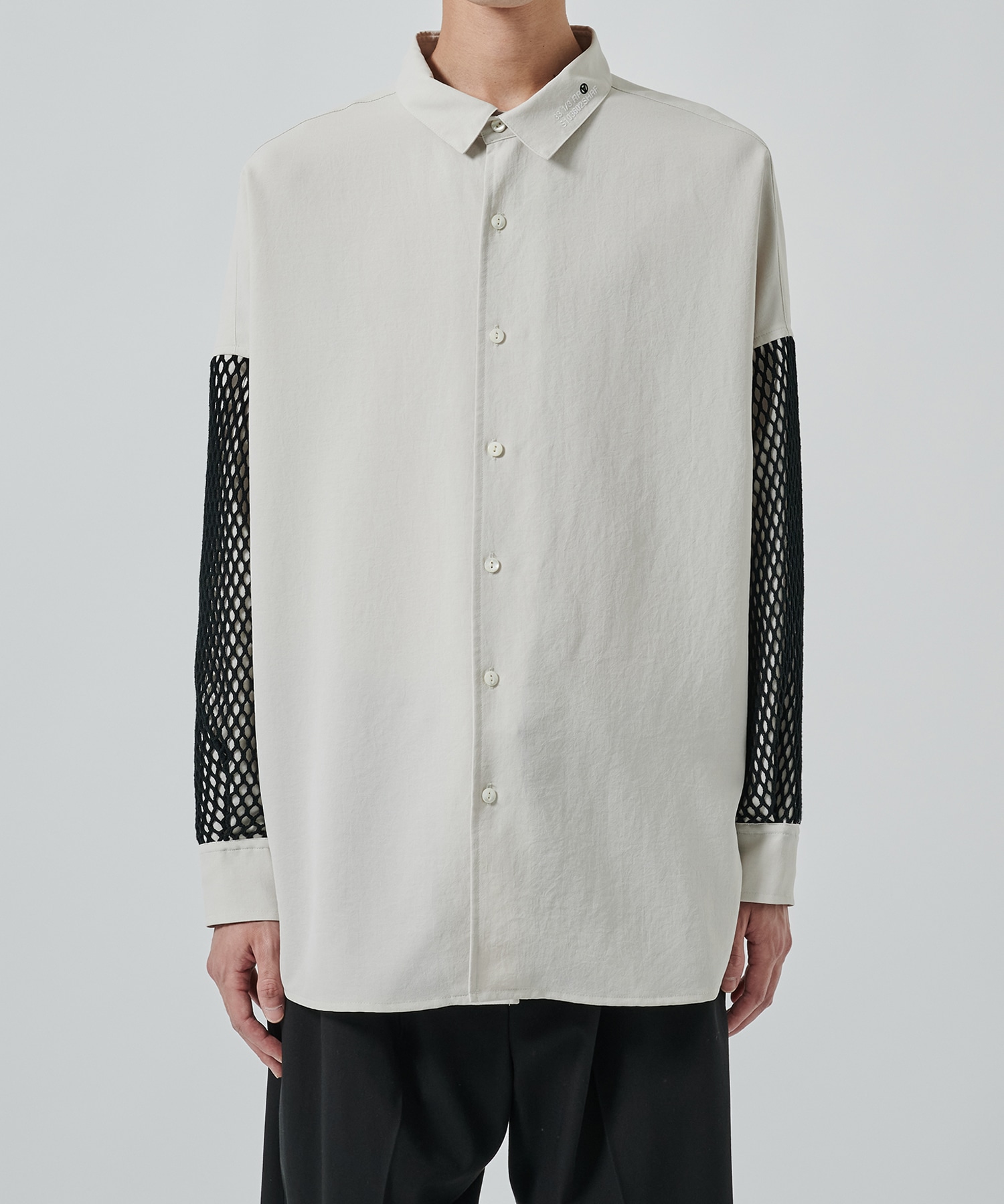 MESH SLEEVE SHIRTS SHAREEF