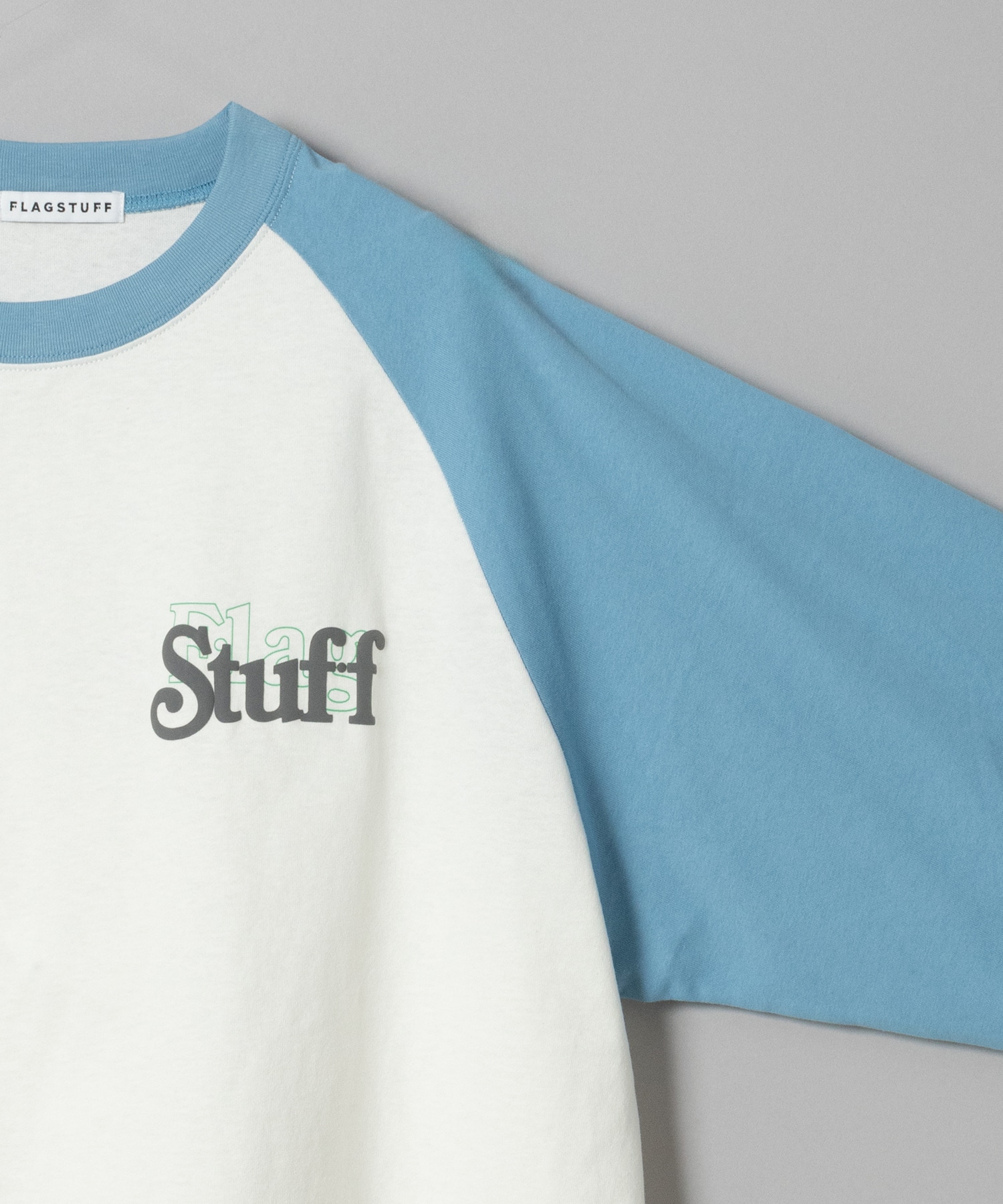 cover logo raglan tee F-LAGSTUF-F