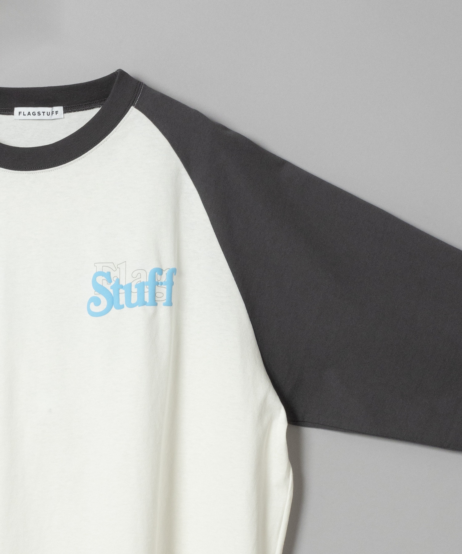 cover logo raglan tee F-LAGSTUF-F