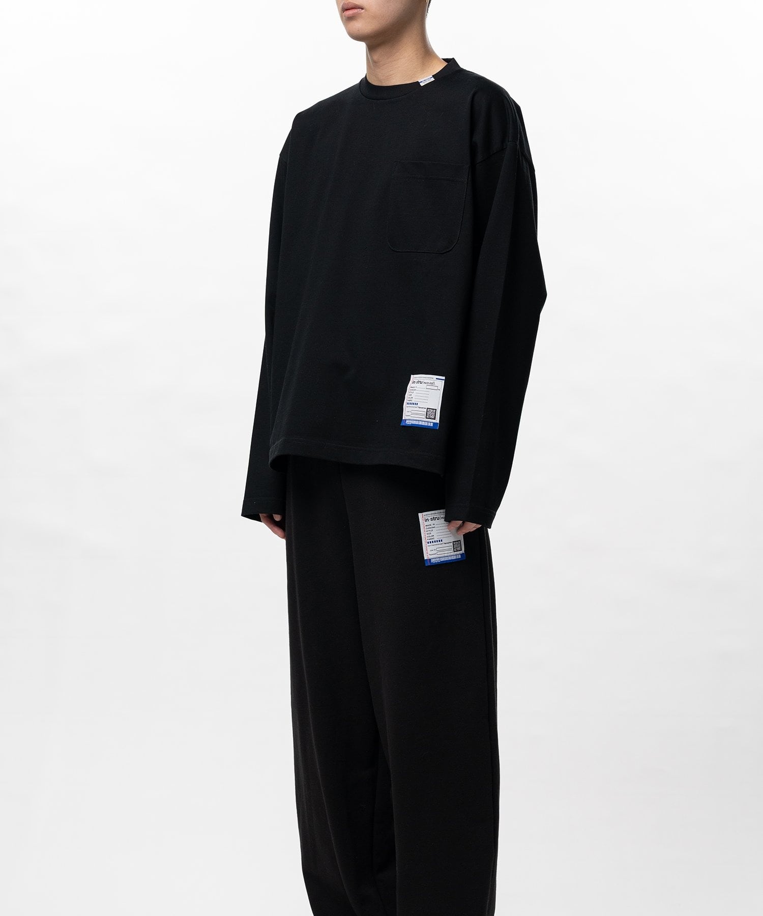 HEAVY WEIGHT JERSEY POCKET LS TEE in・stru(men-tal)