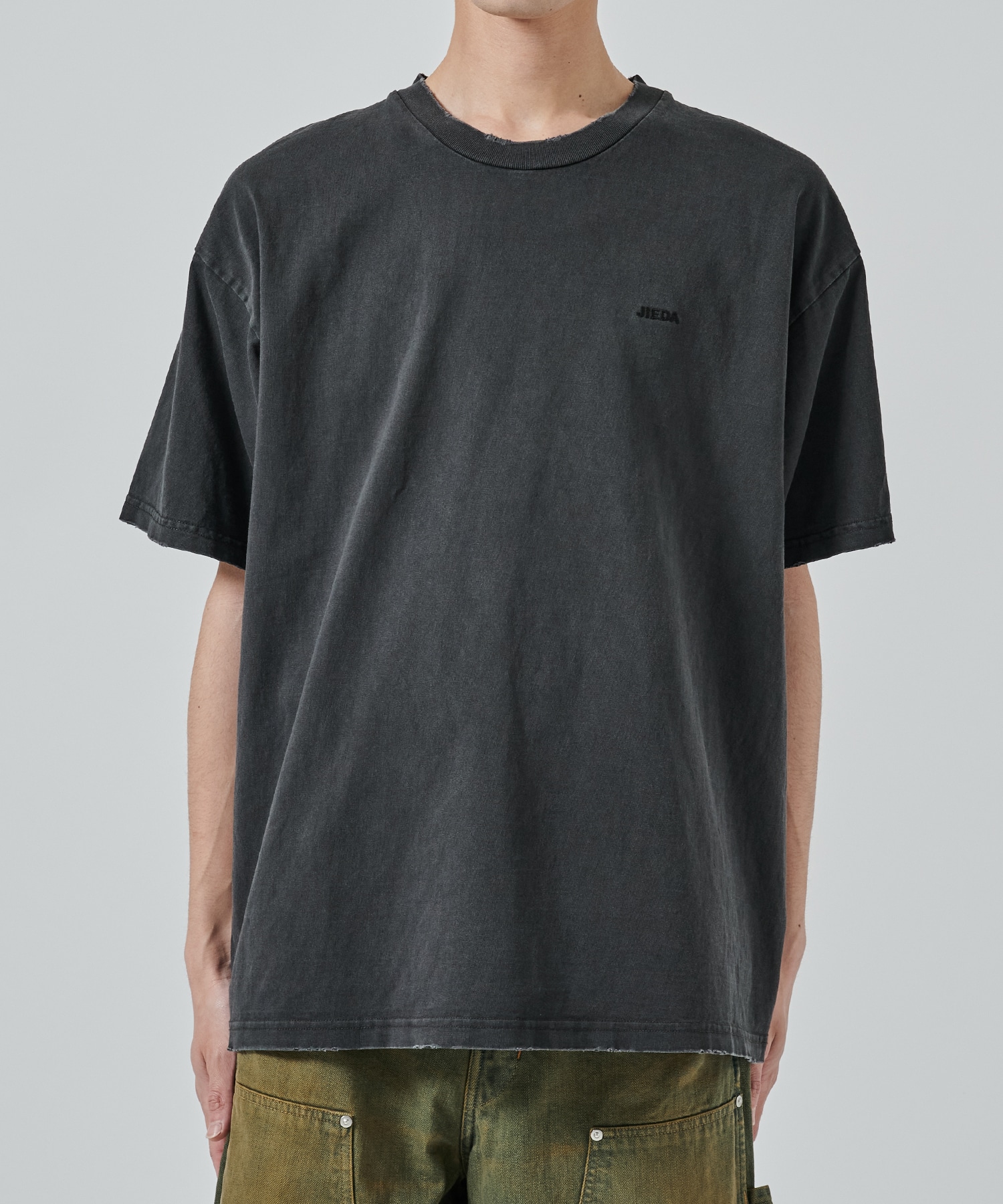 DAMAGE PIGMENT LOGO TEE JieDa