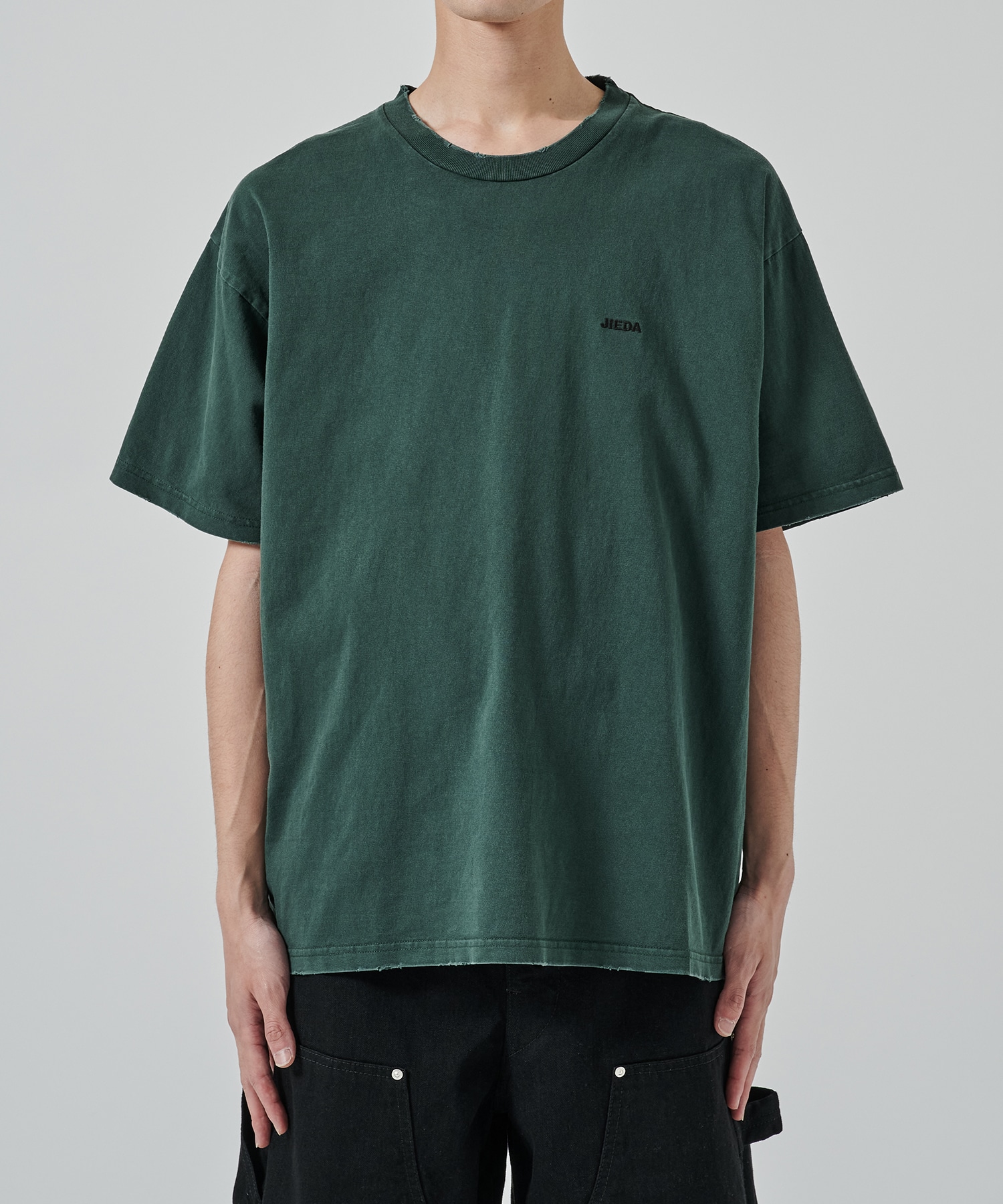 DAMAGE PIGMENT LOGO TEE JieDa