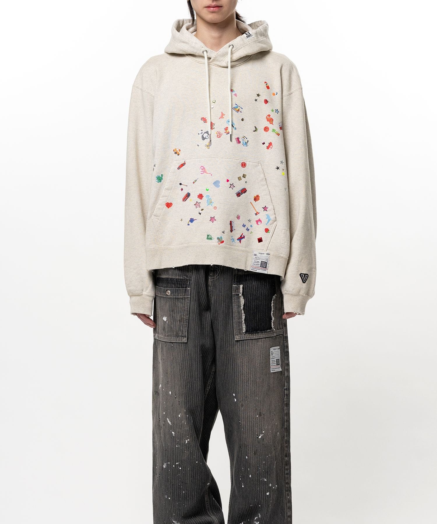 KIDS STICKER HOODIE Maison MIHARA YASUHIRO