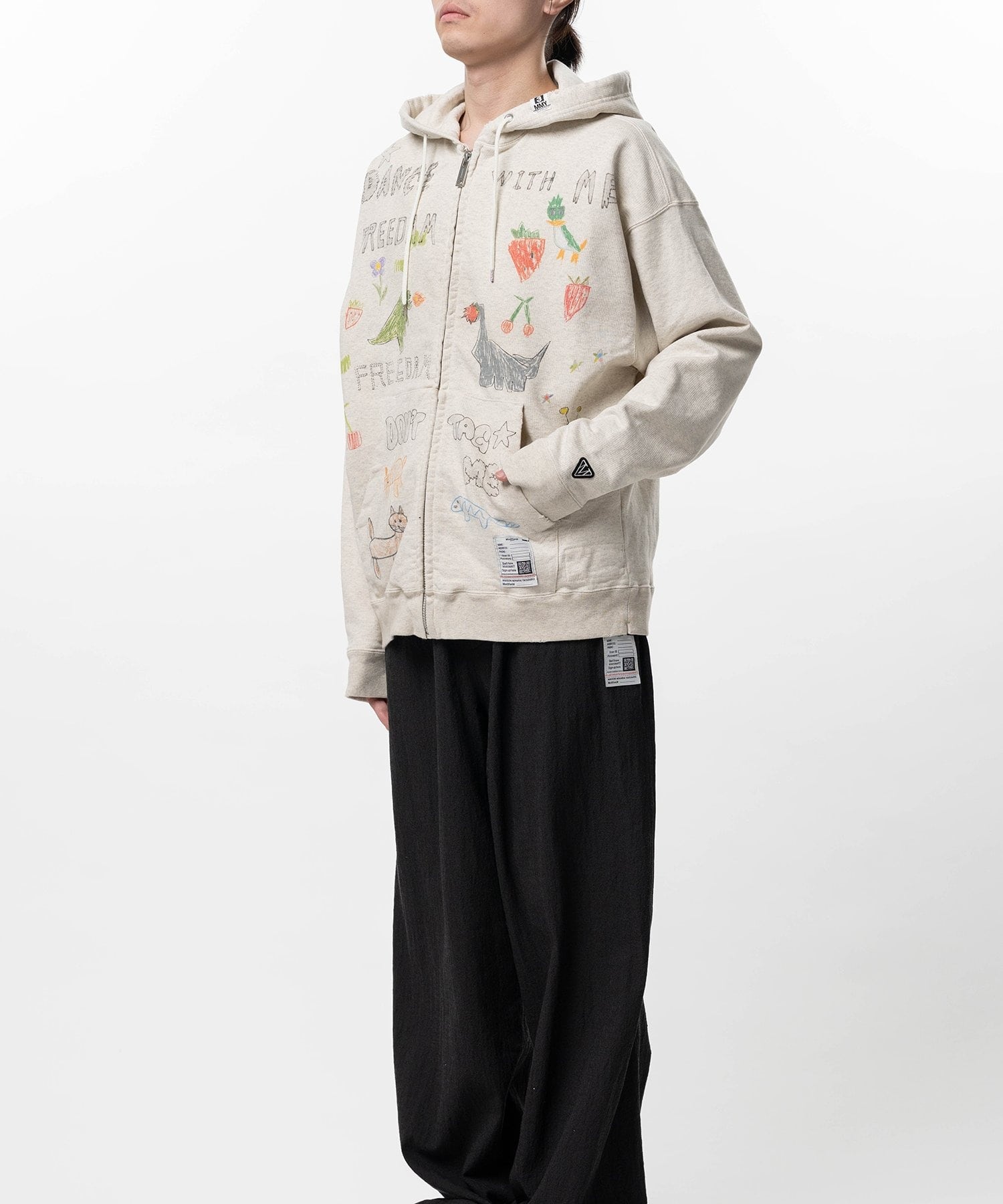 KIDS DOODLE PARKA Maison MIHARA YASUHIRO