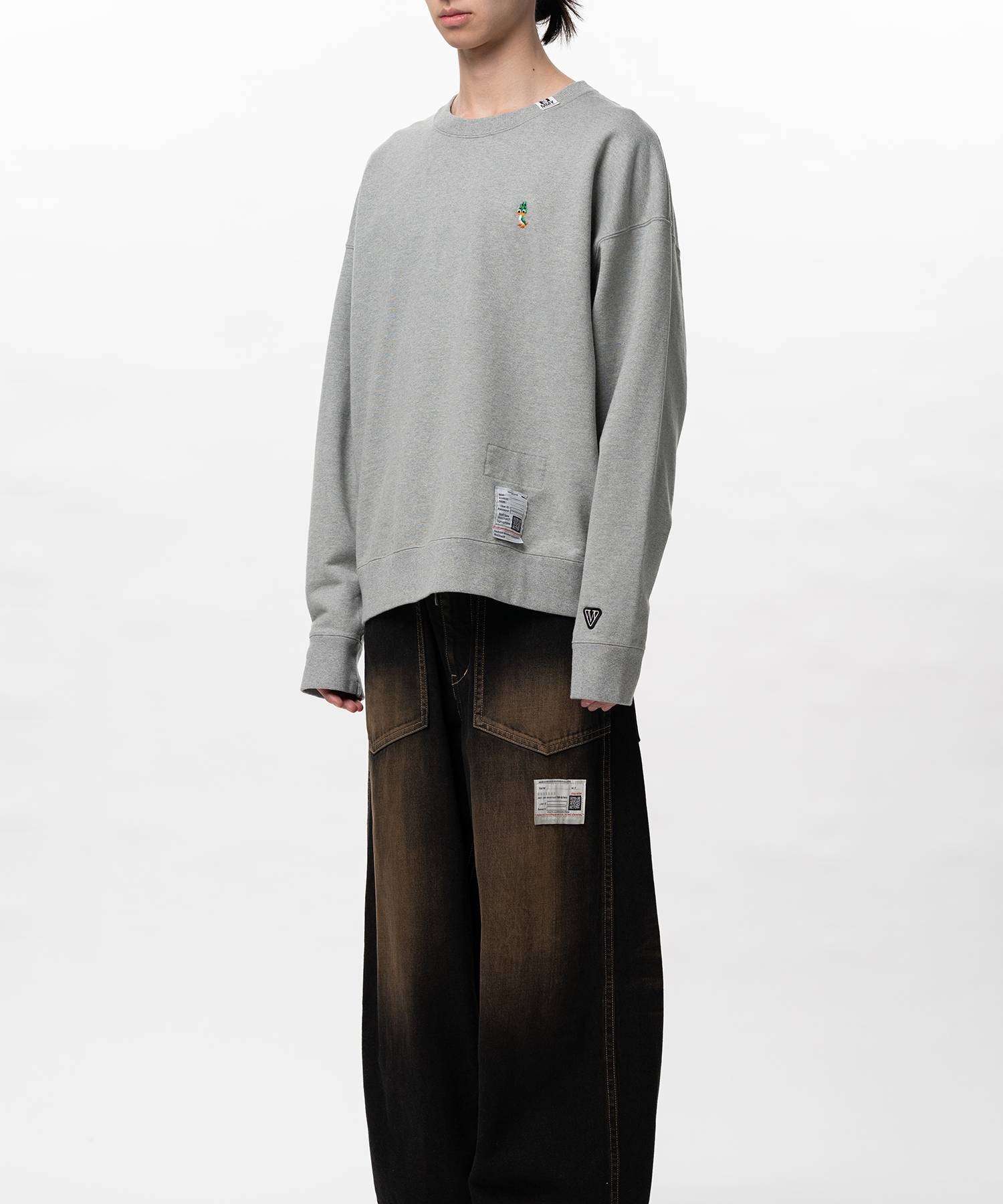 LEON EMBROIDERY PULLOVER Maison MIHARA YASUHIRO