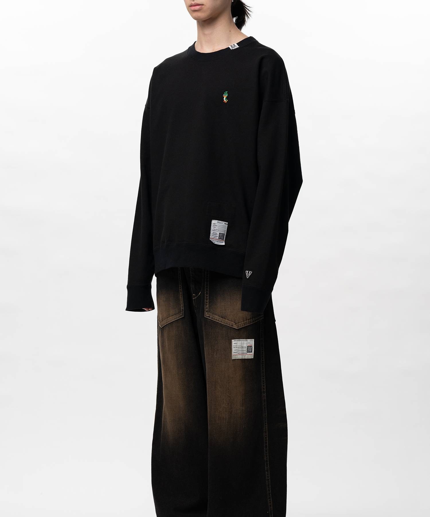 LEON EMBROIDERY PULLOVER Maison MIHARA YASUHIRO