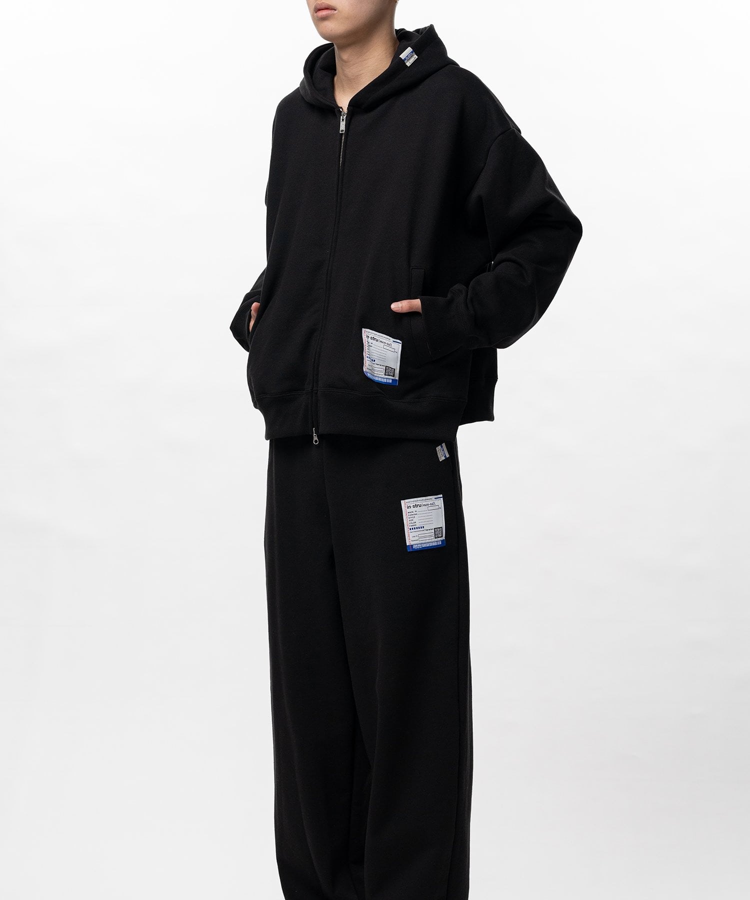 HEAVY WEIGHT FRENCH TERRY ZIP PARKA in・stru(men-tal)