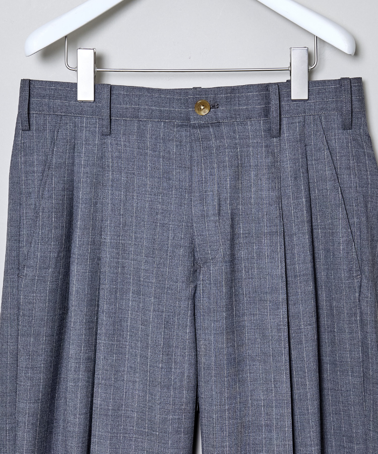 Pinstripe-pattern pants KHOKI