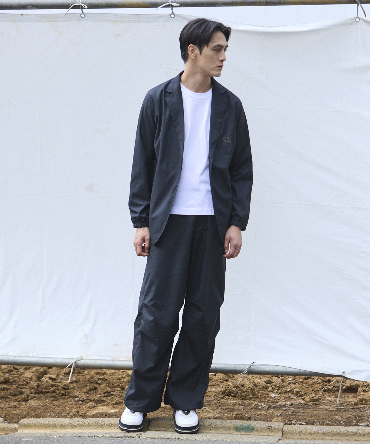 〈別注〉Field Pant - Poly Brushed Taffeta NEEDLES