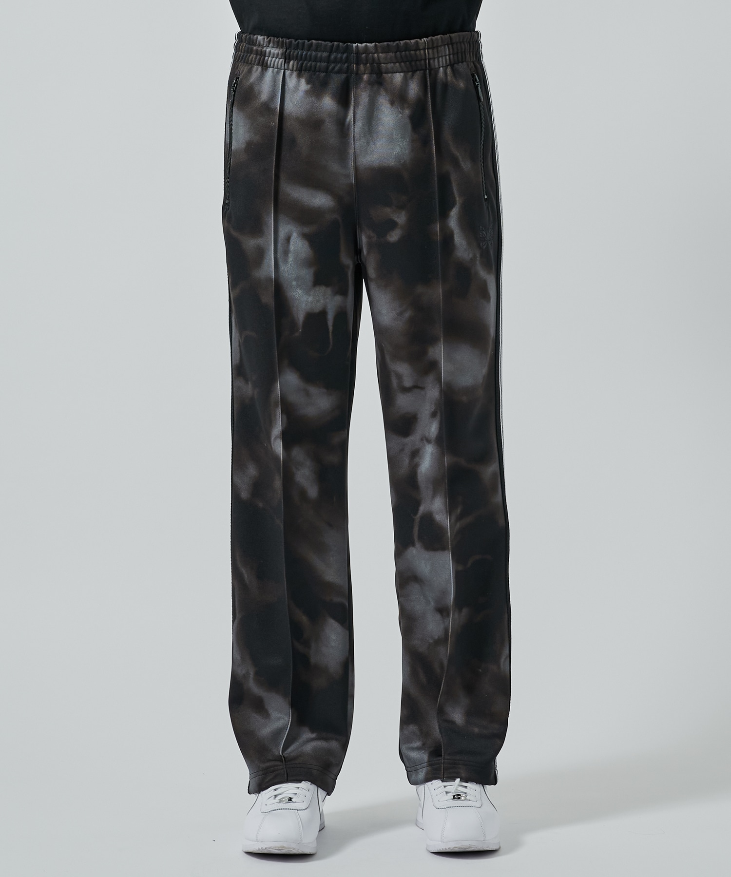 〈別注〉Track Pant - Poly Smooth - Printed Tie Dye NEEDLES