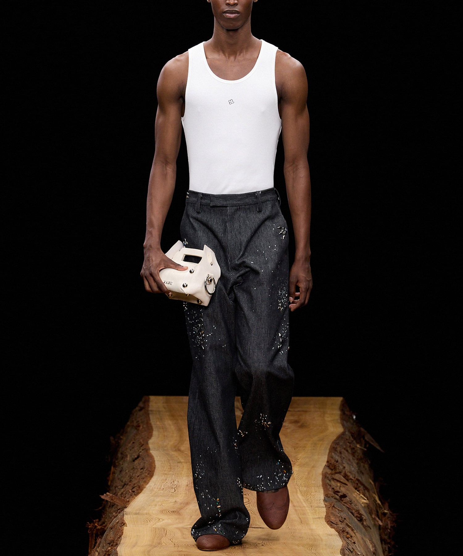 GA  XY PIQUE WORK TROUSERS MASU