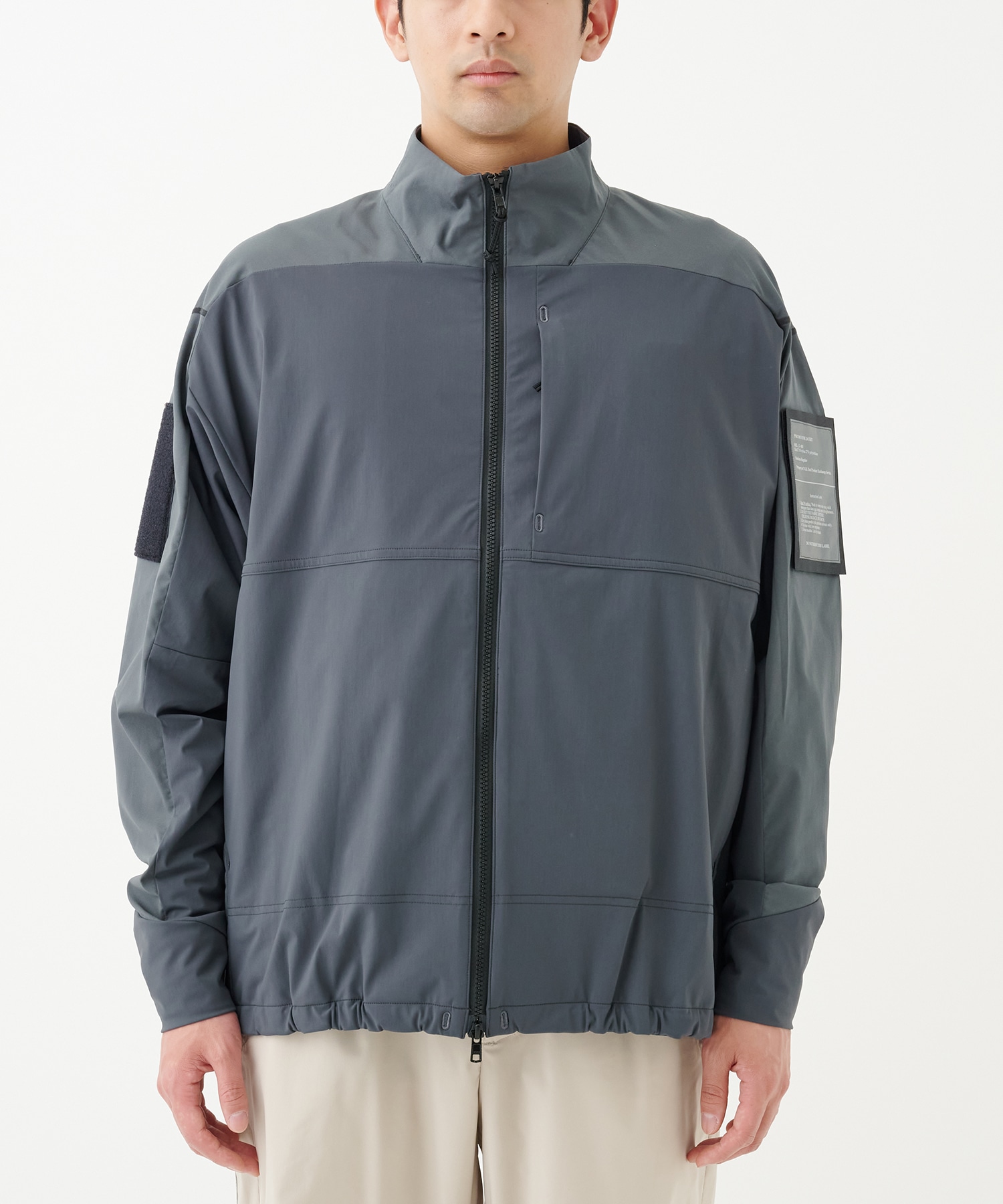 9251-BL05-012  STAND COLLAR BLOUSON N.HOOLYWOOD