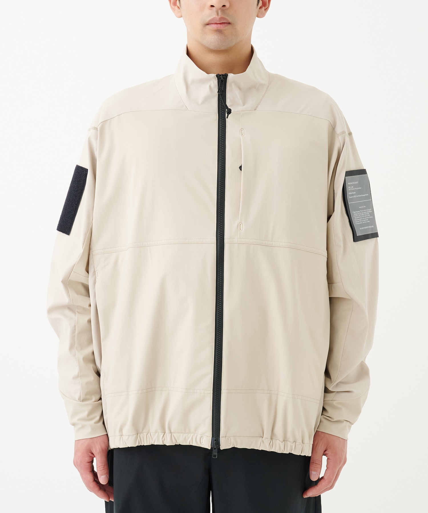 9251-BL05-012  STAND COLLAR BLOUSON N.HOOLYWOOD