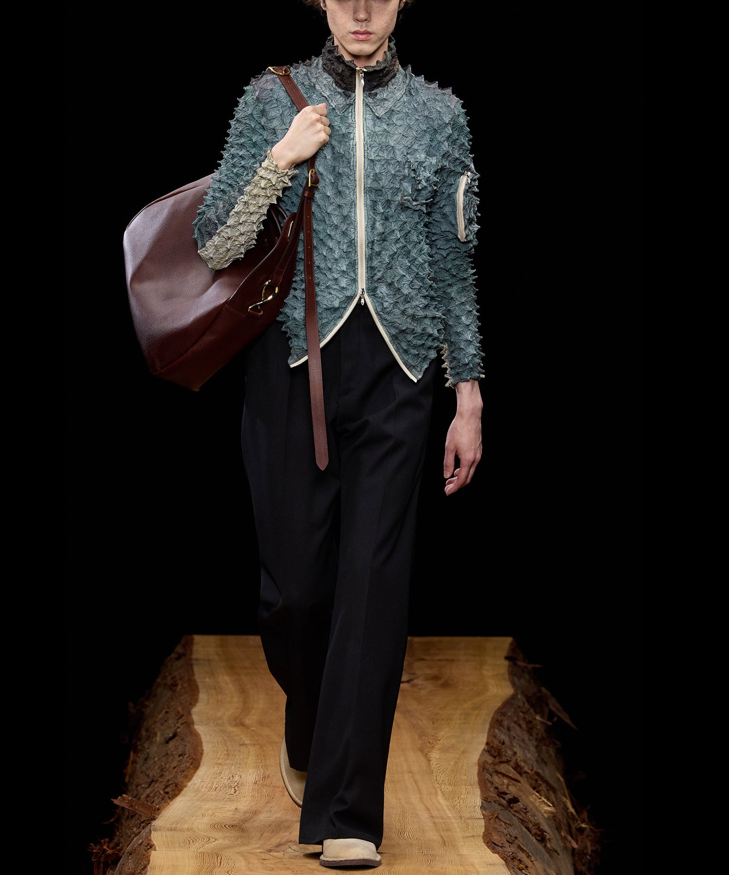 SPIKY FLIGHT JACKET MASU