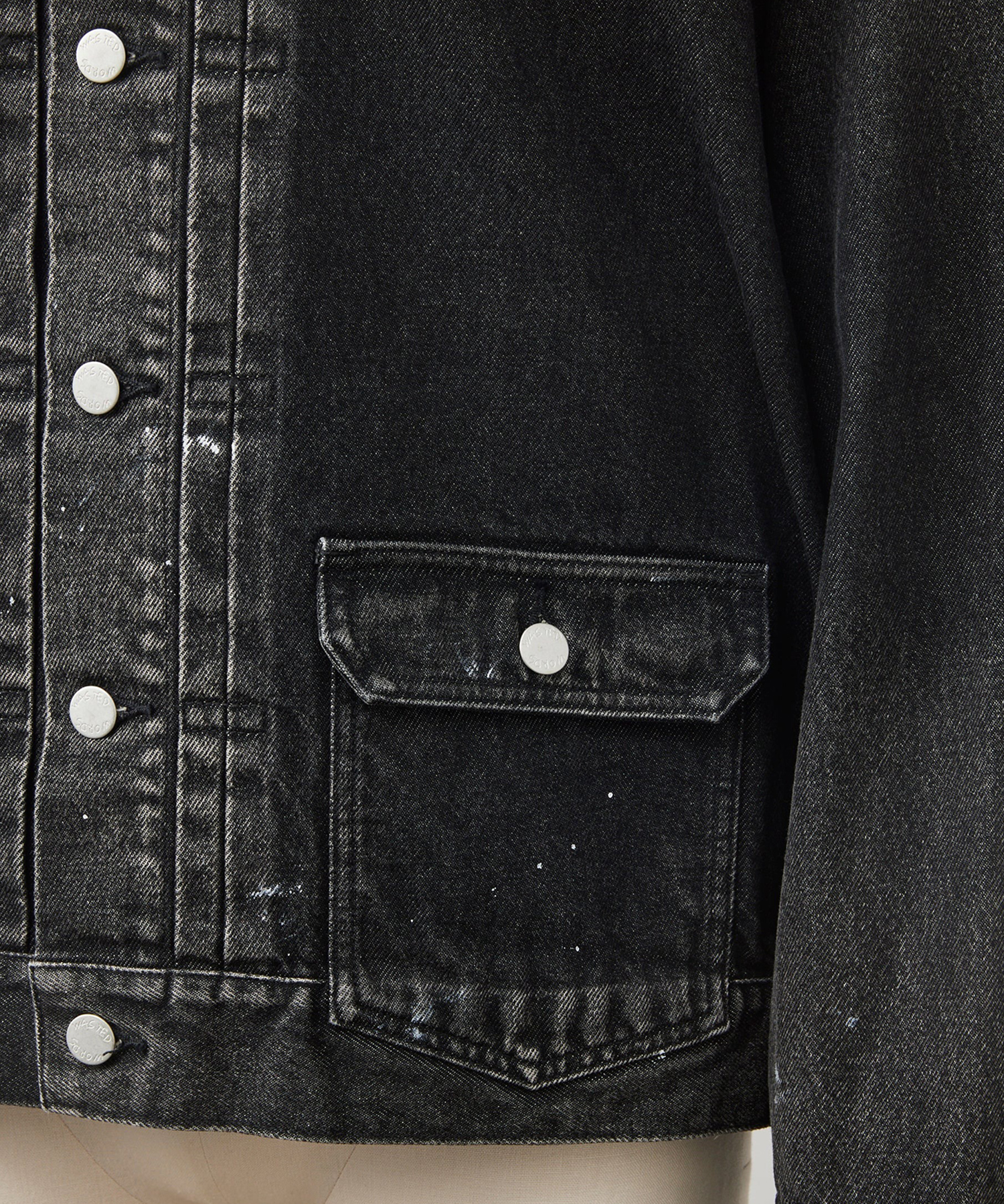 PAINTED ORDINARY CITY JEAN JACKET SHINYAKOZUKA